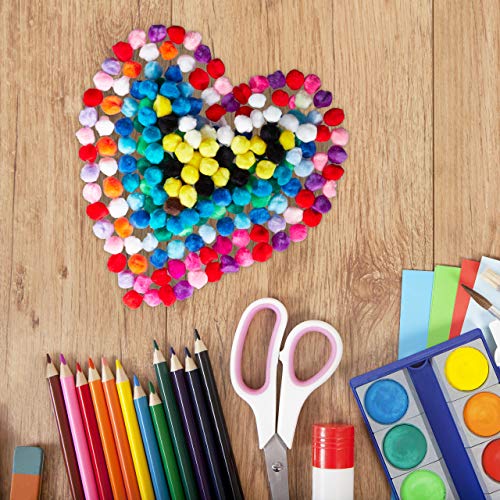 relaxdays-pompons-mini-set-2000-st-ck-bastel-bommeln-5-mm-bunt image 8