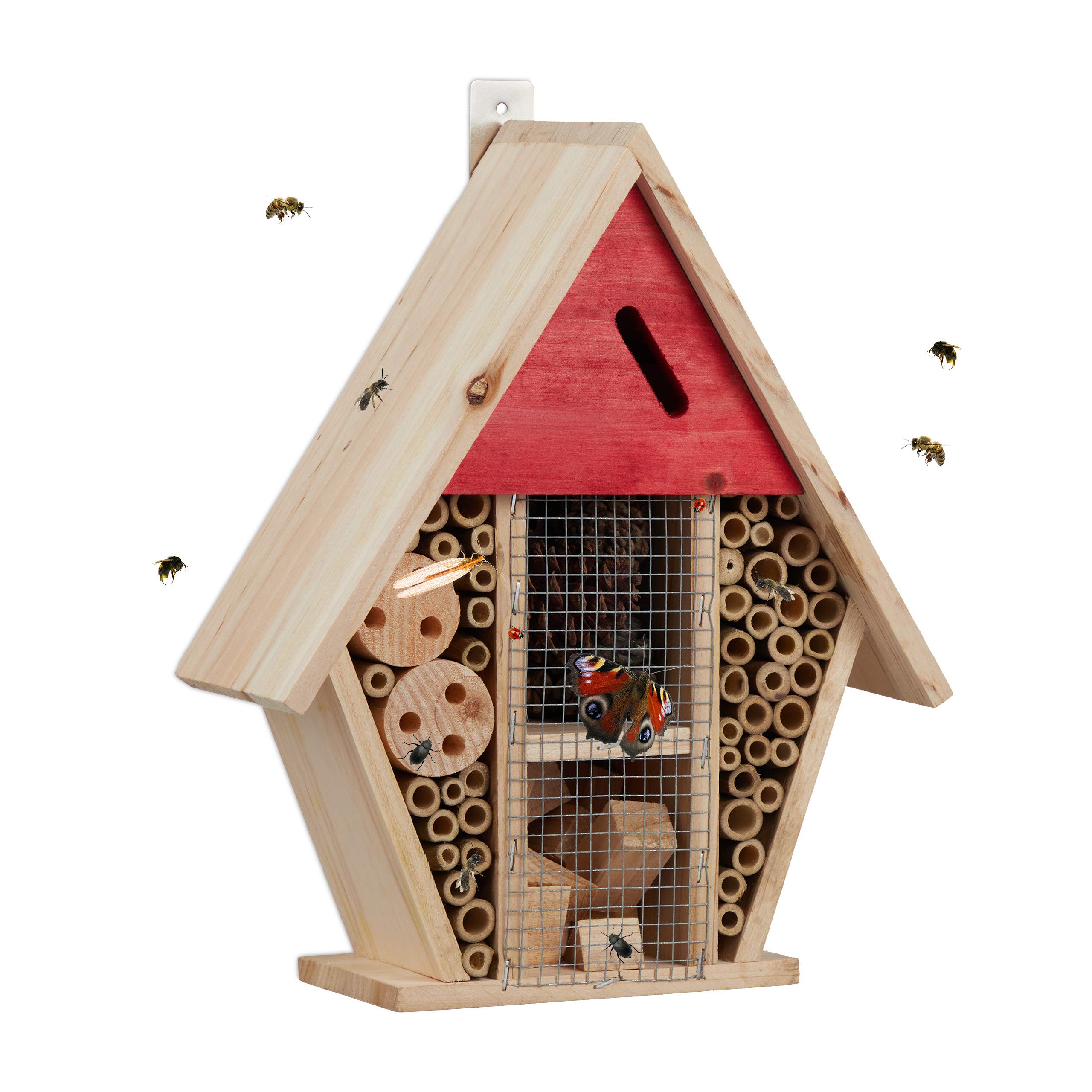 relaxdays-insektenhotel-30x25x11-cm-natur-nisthilfe-f-r-garten-balkon image 1