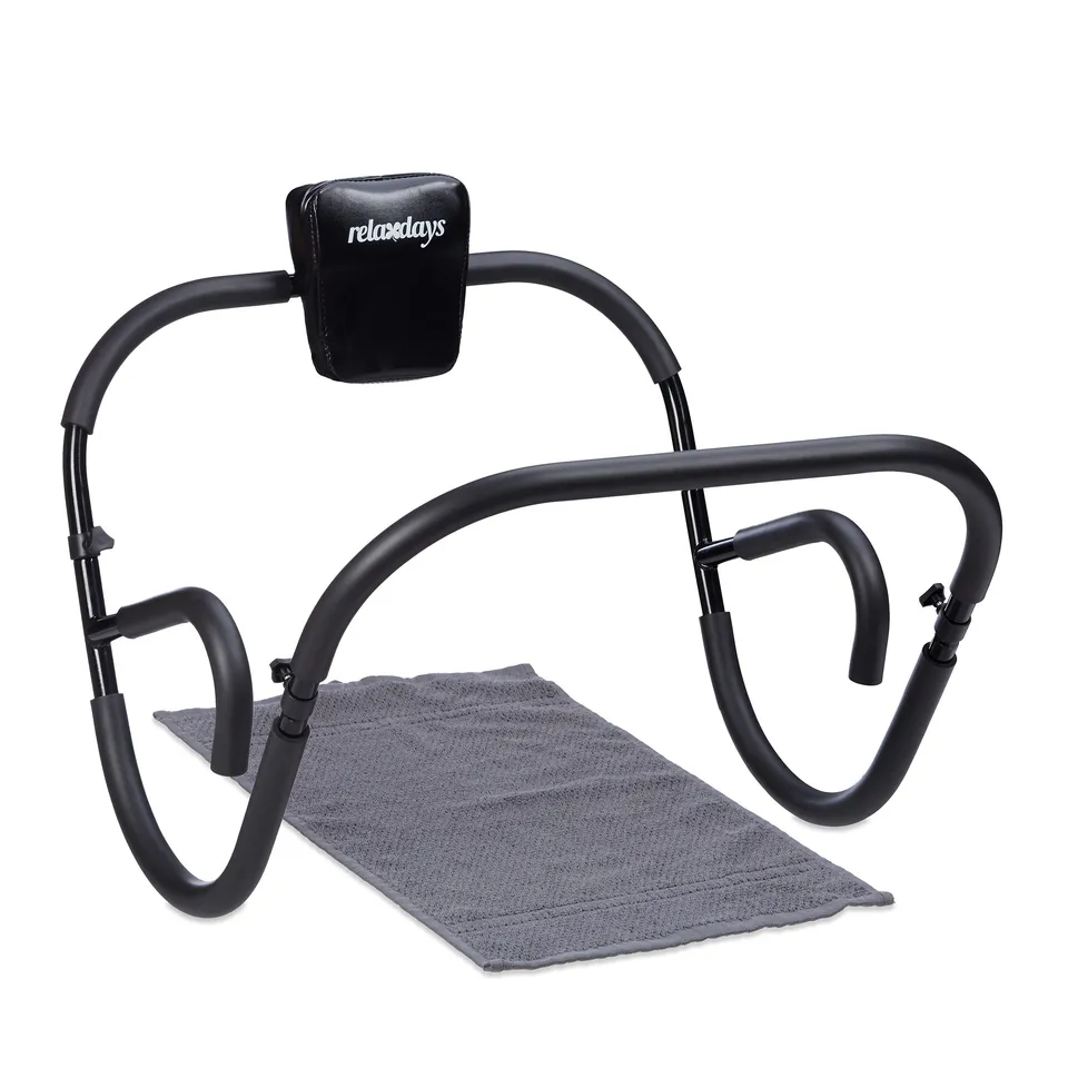 relaxdays-bauchtrainer-ab-roller-faltbar-66-x-70-x-70-cm image 1