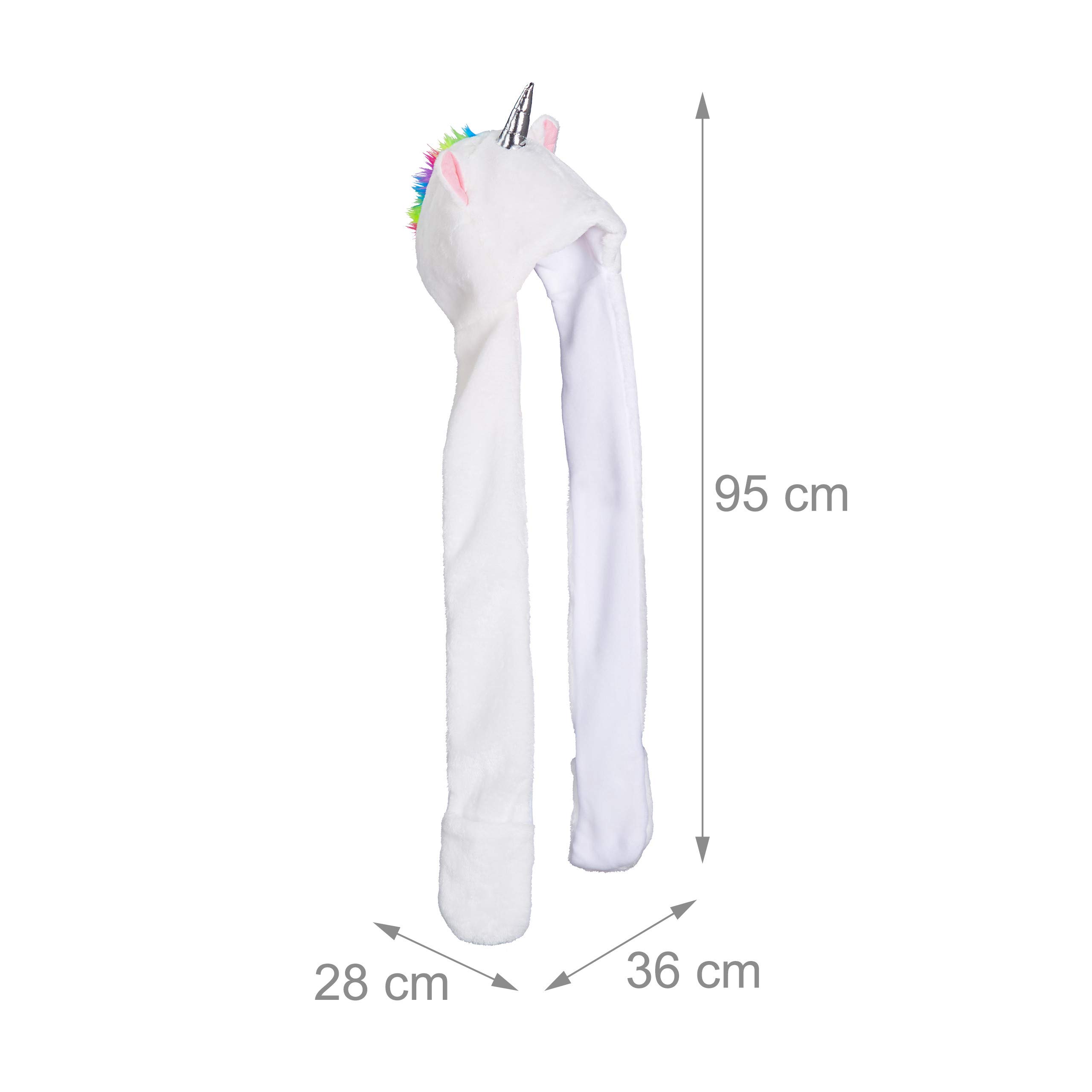 relaxdays-einhorn-m-tze-10025712-mit-handw-rmern-wei image 4