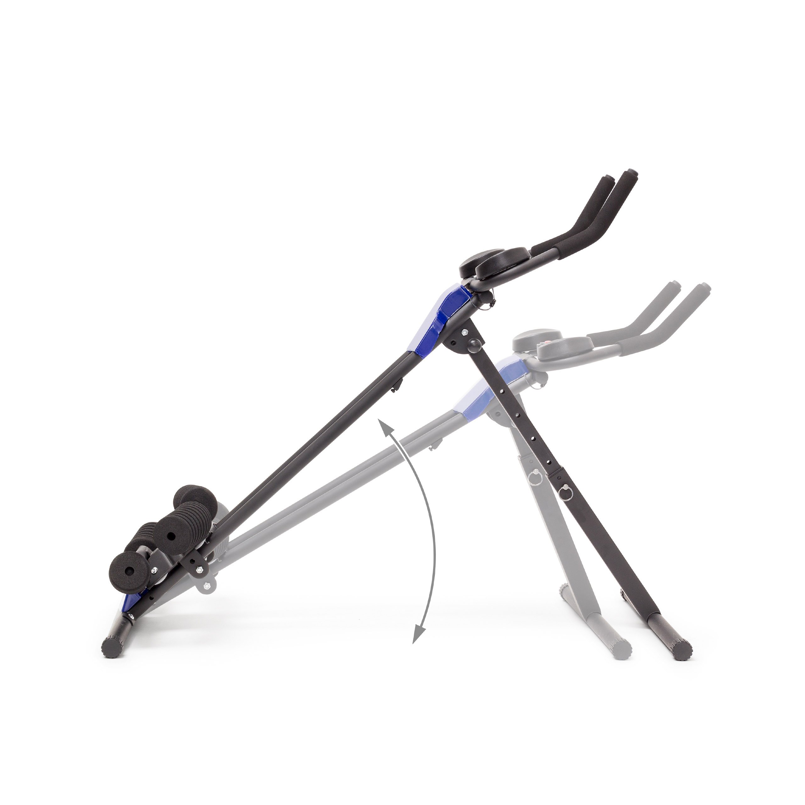 relaxdays-bauchtrainer-klappbar-mit-trainingscomputer-schwarz-82x54x102-cm image 4