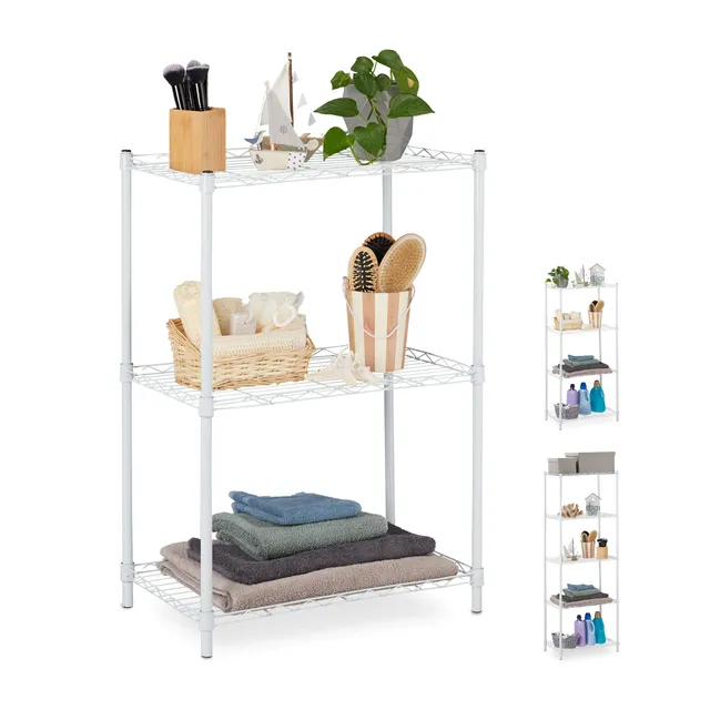 relaxdays-metallregal-3-ablagen-standregal-83x56x35cm-hellgrau image 1
