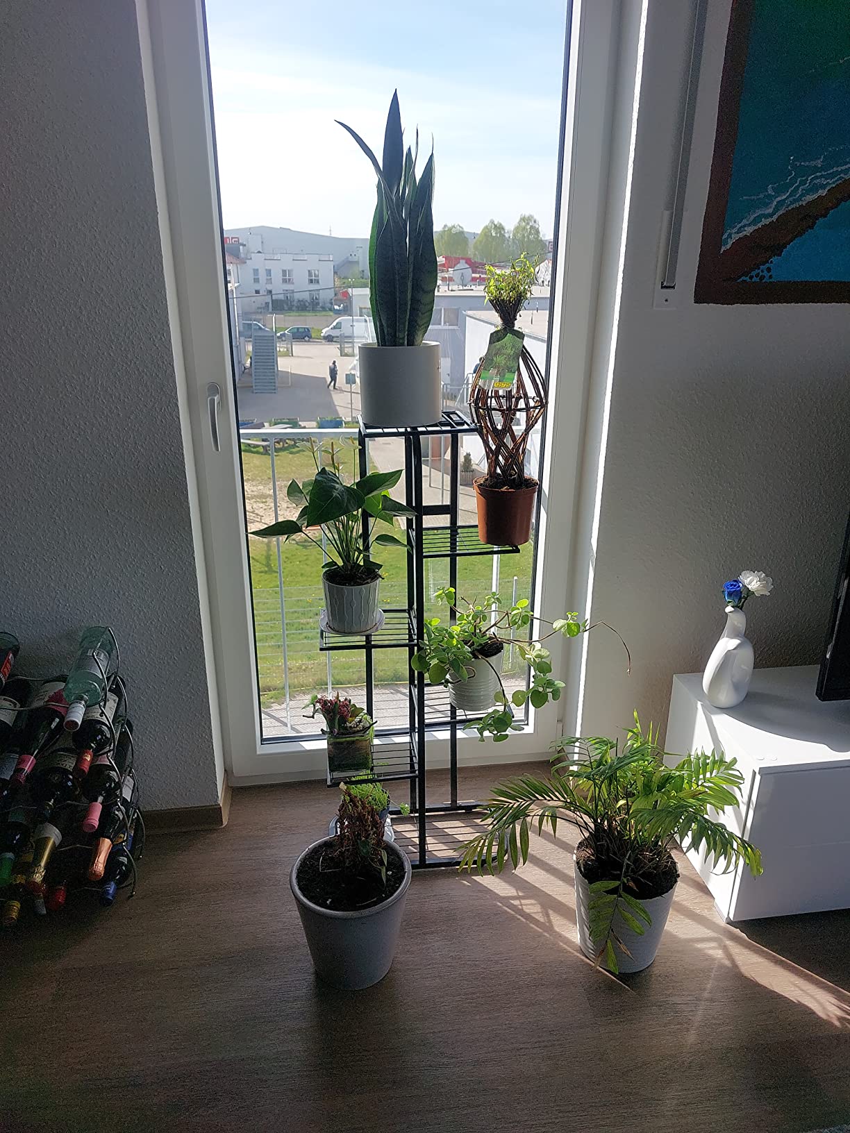 Endlich Ordnung auf dem Balkon