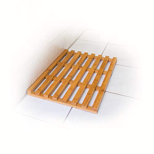 relaxdays-holzvorleger-bambus-badvorleger-holzrost-36-5x56-5x3cm-natur image 8