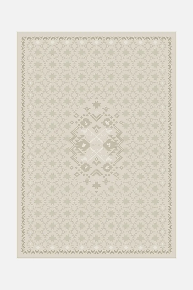 teppana-harry-potter-duell-beige-teppich-waschbarer-fan-teppich image 1