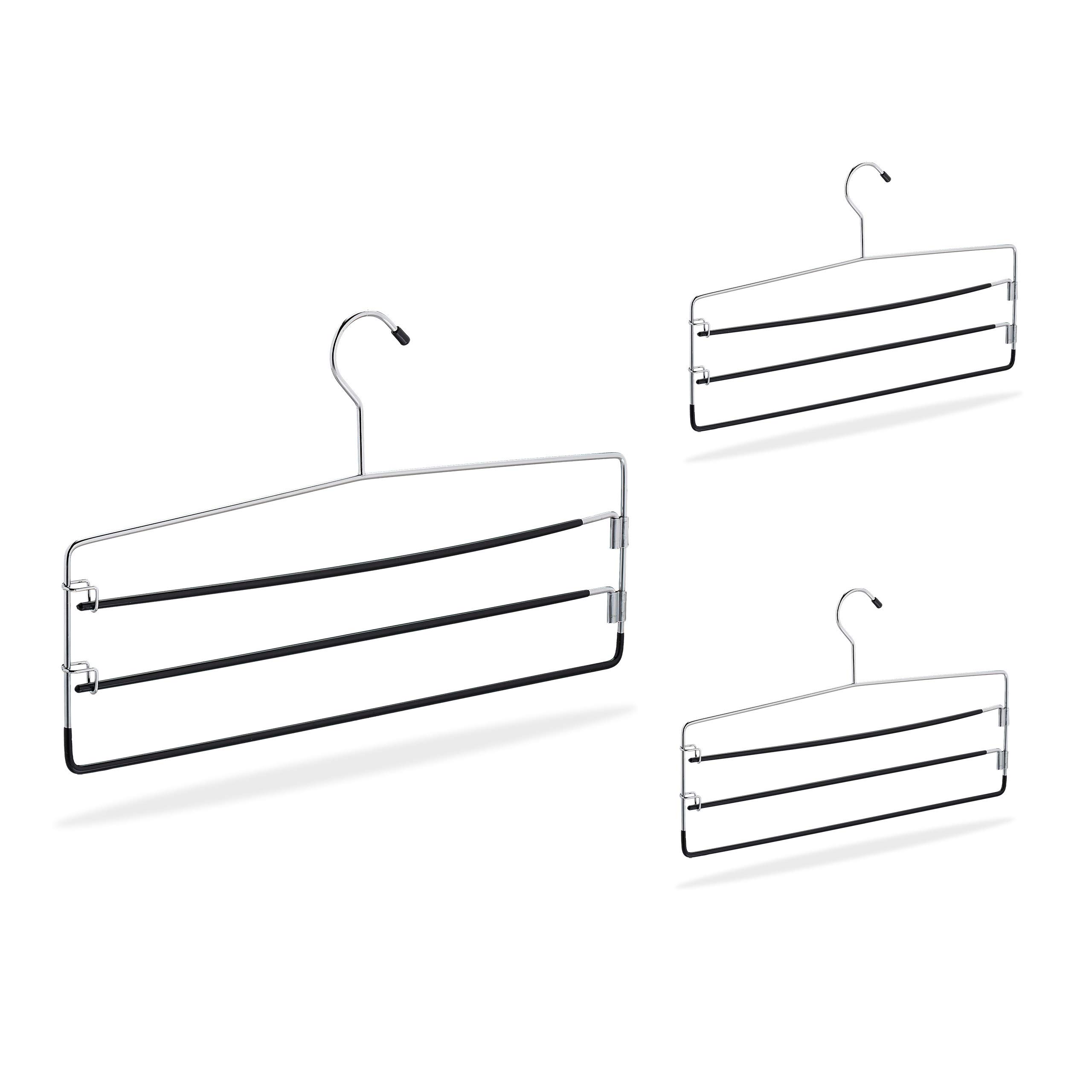 relaxdays-hosenb-gel-3er-set-metall-40-cm-silber image 1