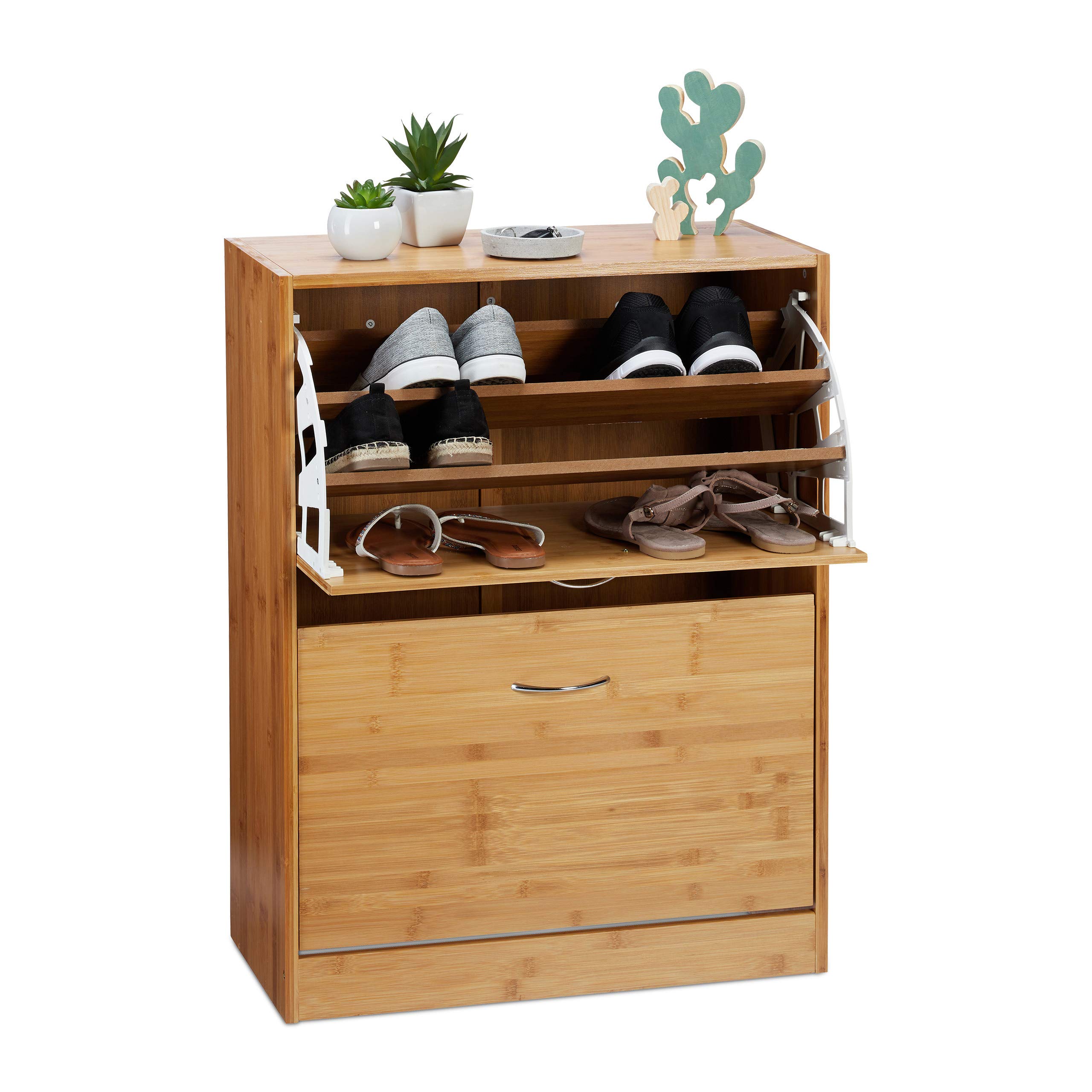 relaxdays-schuhschrank-aus-bambus-schuhkipper-f-r-18-paar-80x60x29-5-cm-natur image 1