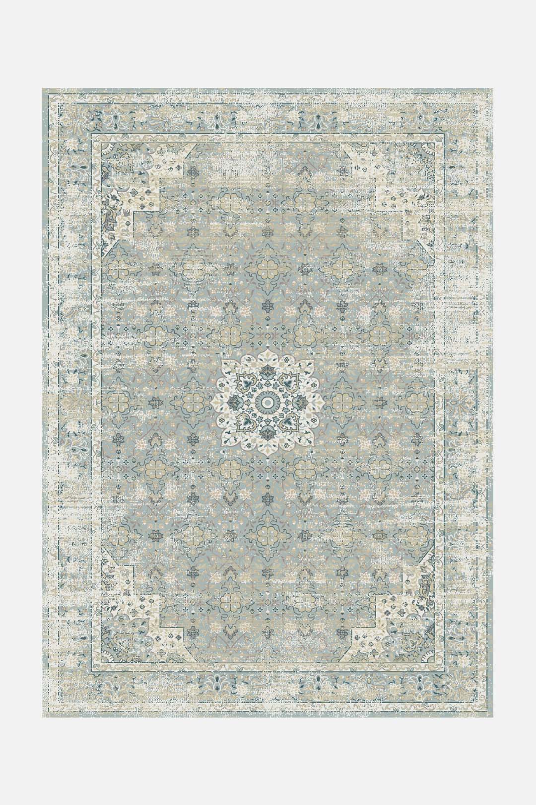 teppana-aras-mint-teppich-waschbar-klassisch-gr-n image 1