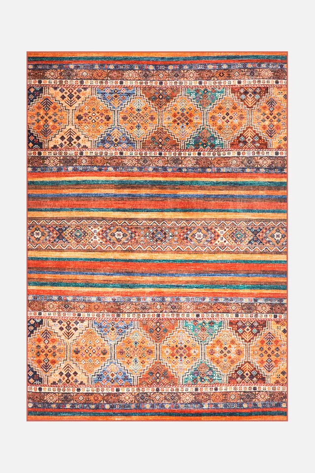 teppana-jasmin-nomaden-teppich-waschbarer-boho-indoor-teppich image 1