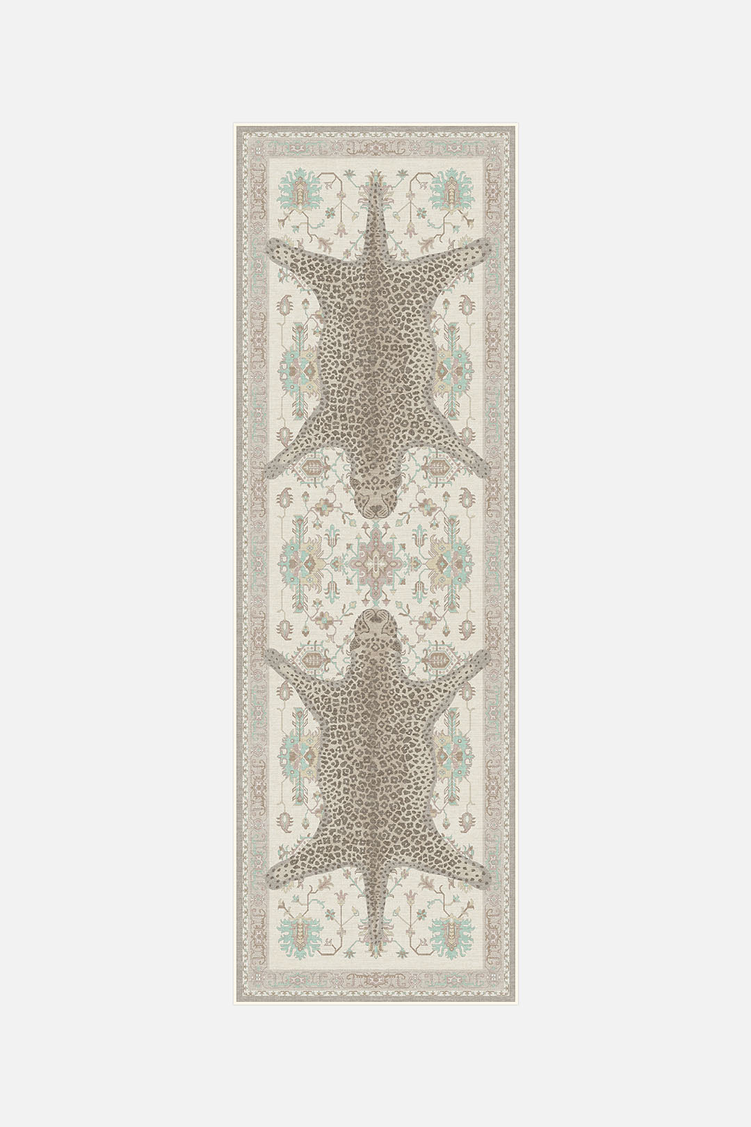 teppana-leopard-beige-teppich-waschbarer-indoor-teppich image 5
