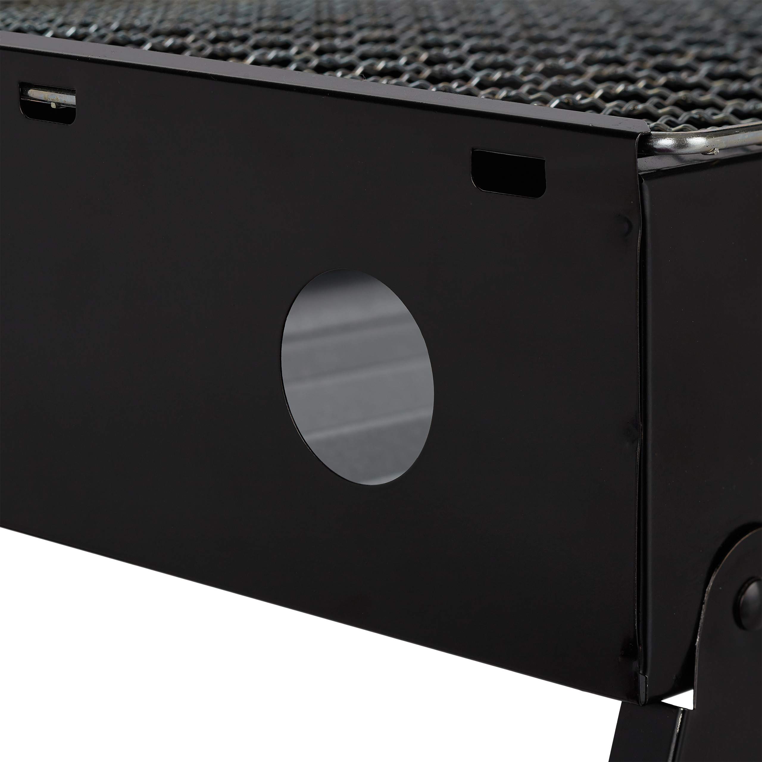 relaxdays-koffergrill-camping-klappgrill-4-personen-schwarz image 8