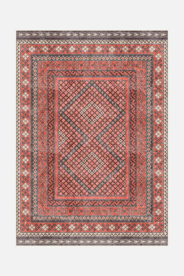 teppana-nola-karo-teppich-waschbar-geometrisch-persisch image 1