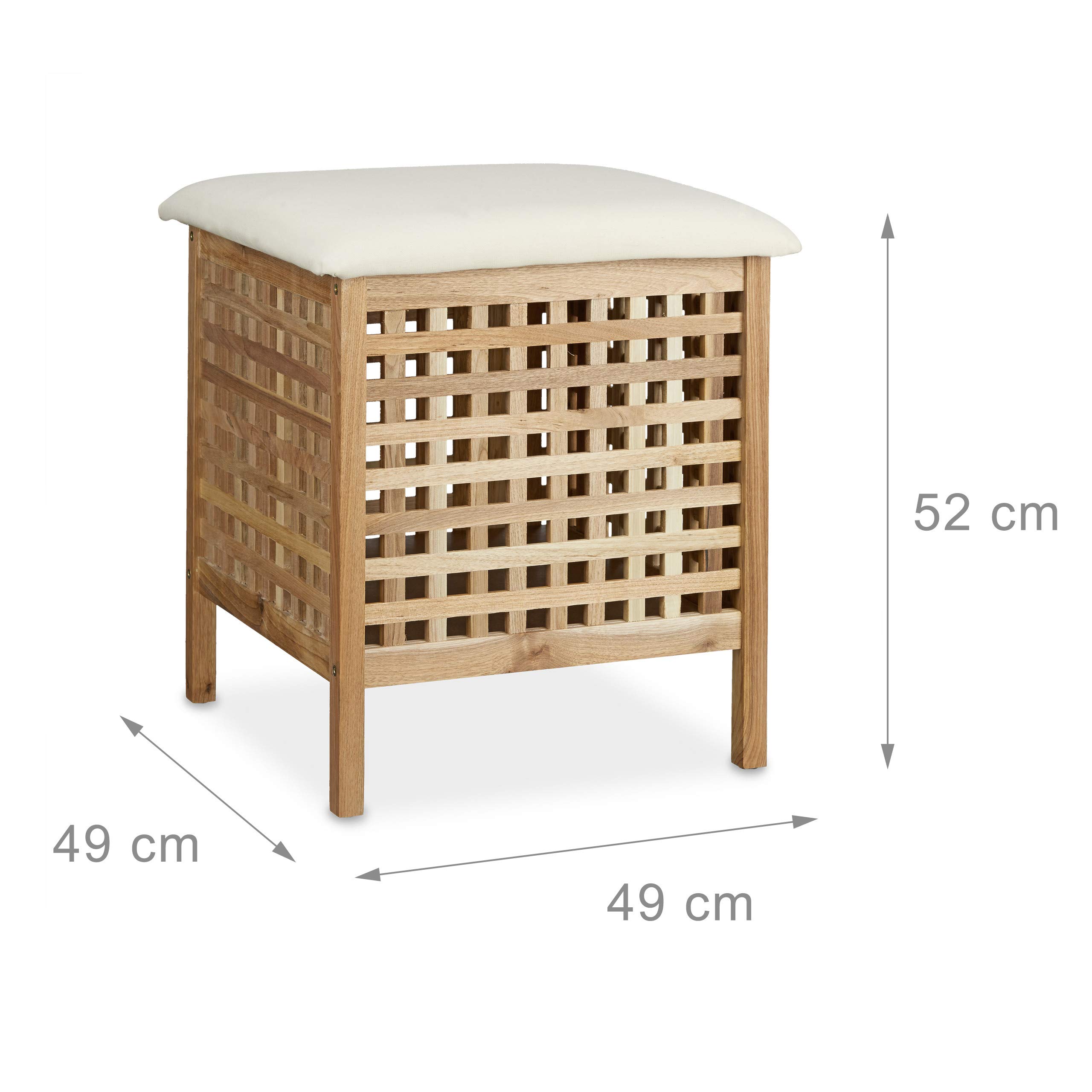 relaxdays-badhocker-walnuss-mit-w-schesammler-52x49x49-cm-natur-wei image 3