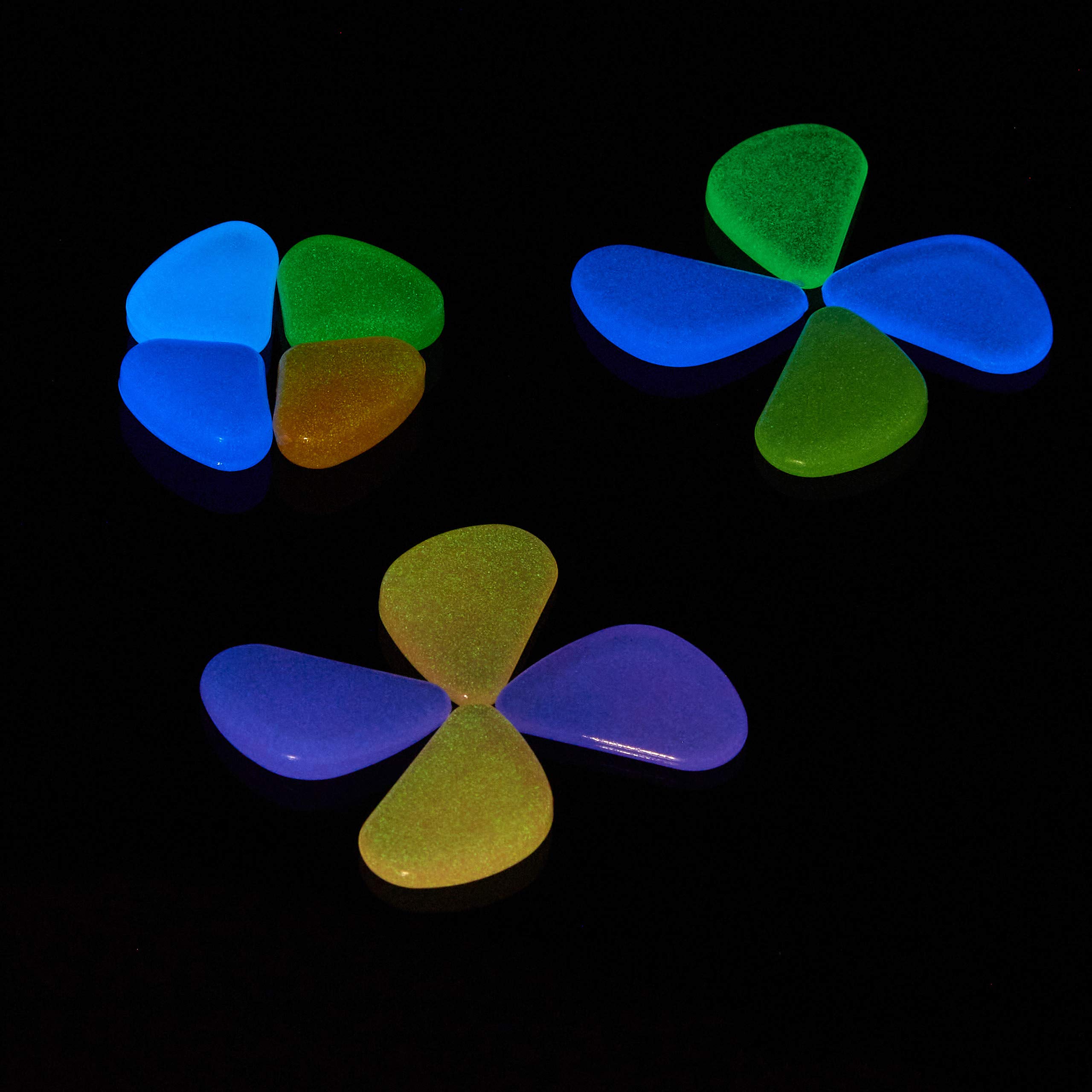 relaxdays-leuchtsteine-200-st-ck-fluoreszierend-bunt-2-3-cm image 6