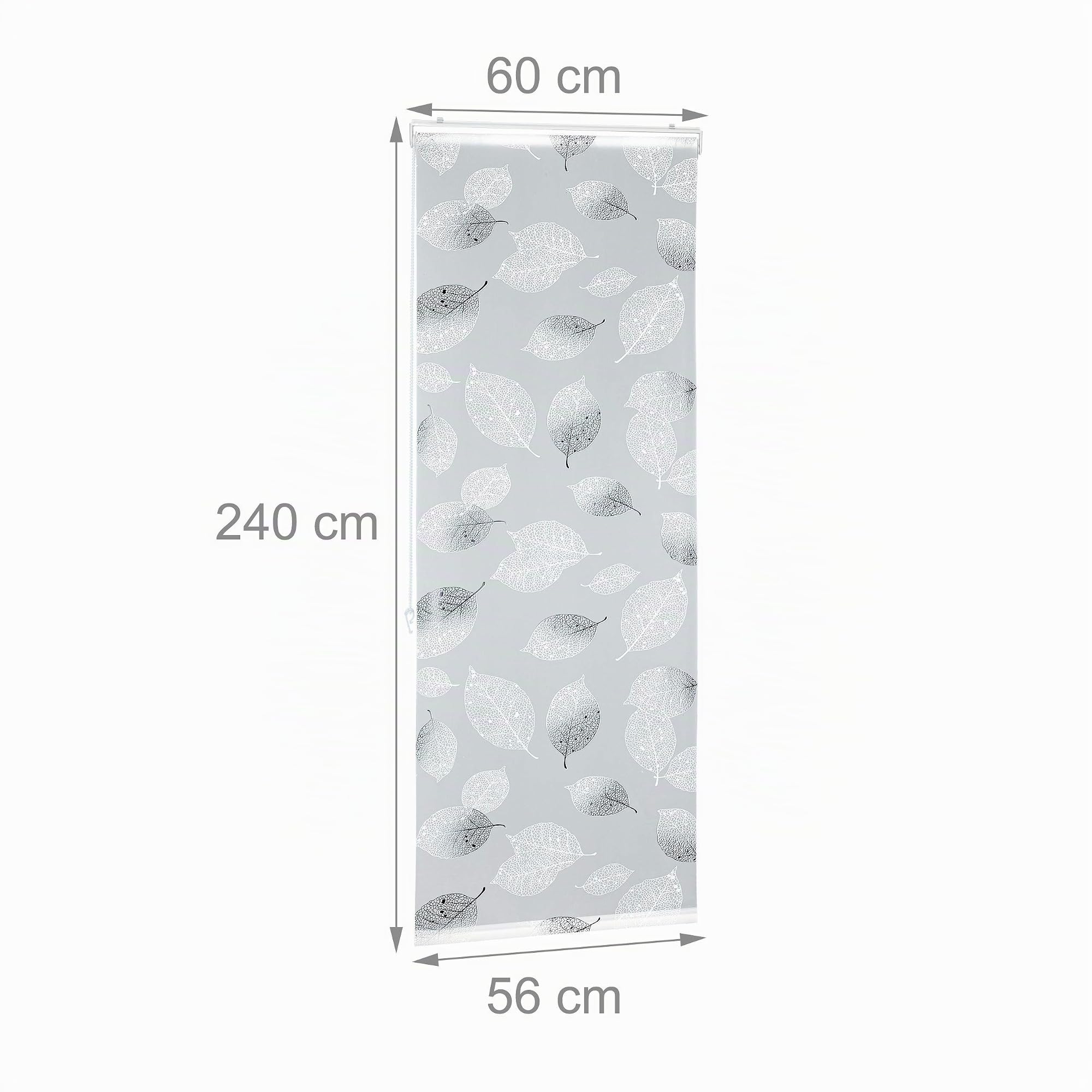 relaxdays-duschrollo-60-x-240-cm-blatt-muster-seilzug-schwarz-wei image 4