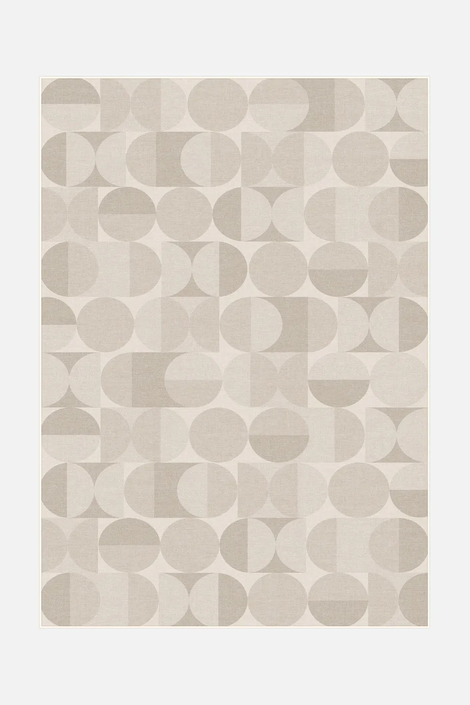 teppana-ronda-sand-indoor-teppich-beige-waschbar image 1