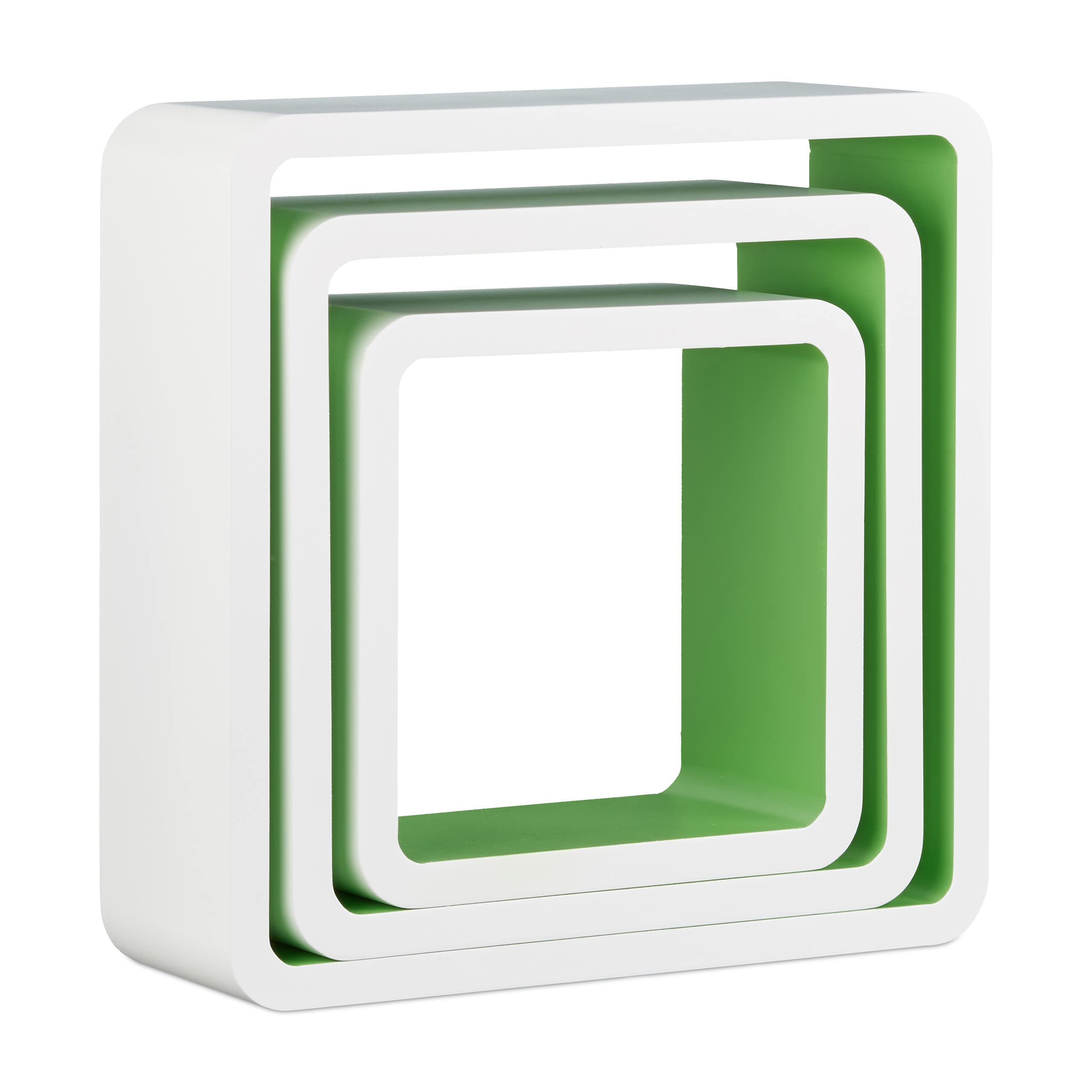 relaxdays-h-ngeregal-cube-3er-set-mdf-wei-gr-n-quadratisch image 4