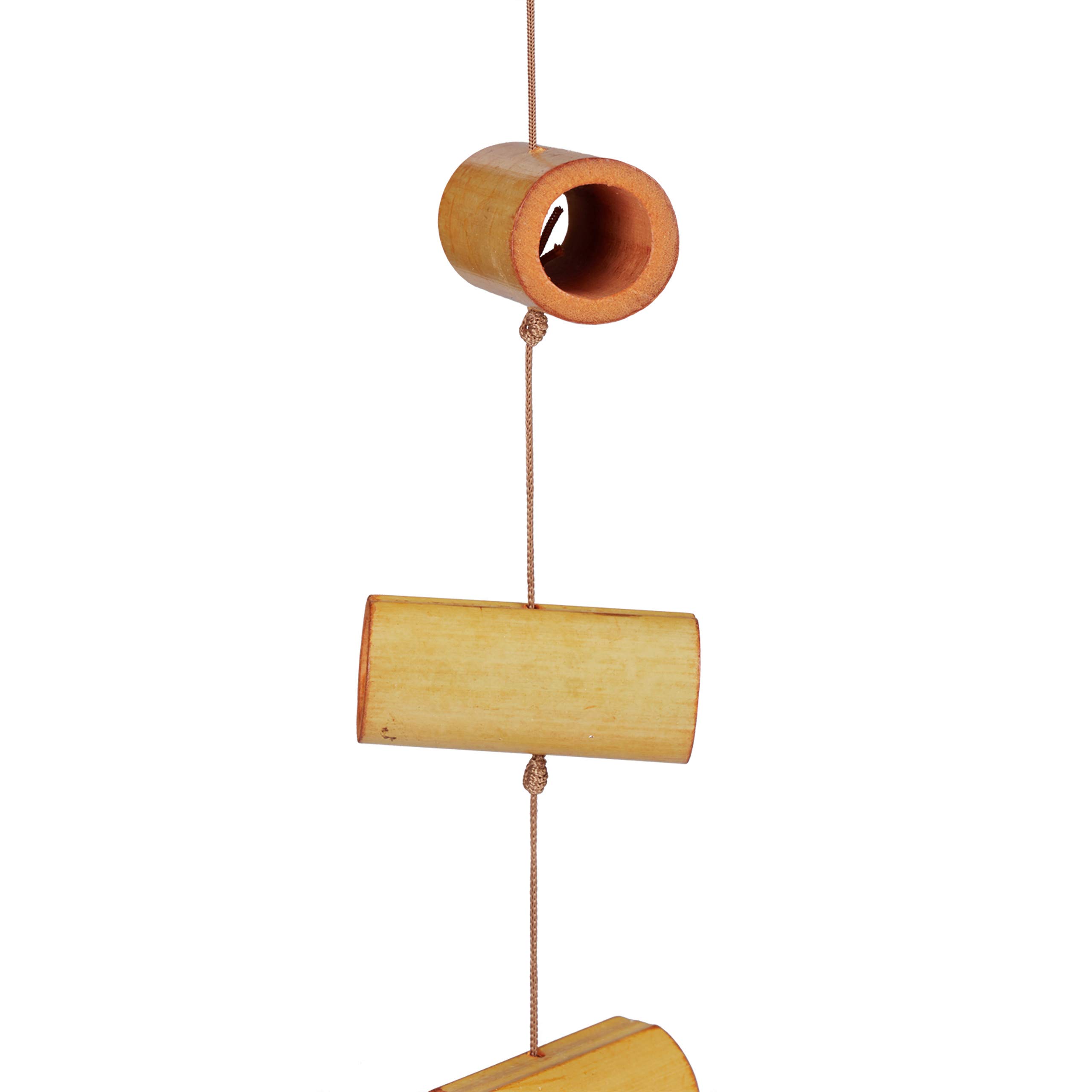 relaxdays-windspiel-bambus-holz-klangspiel-71-cm-natur image 8