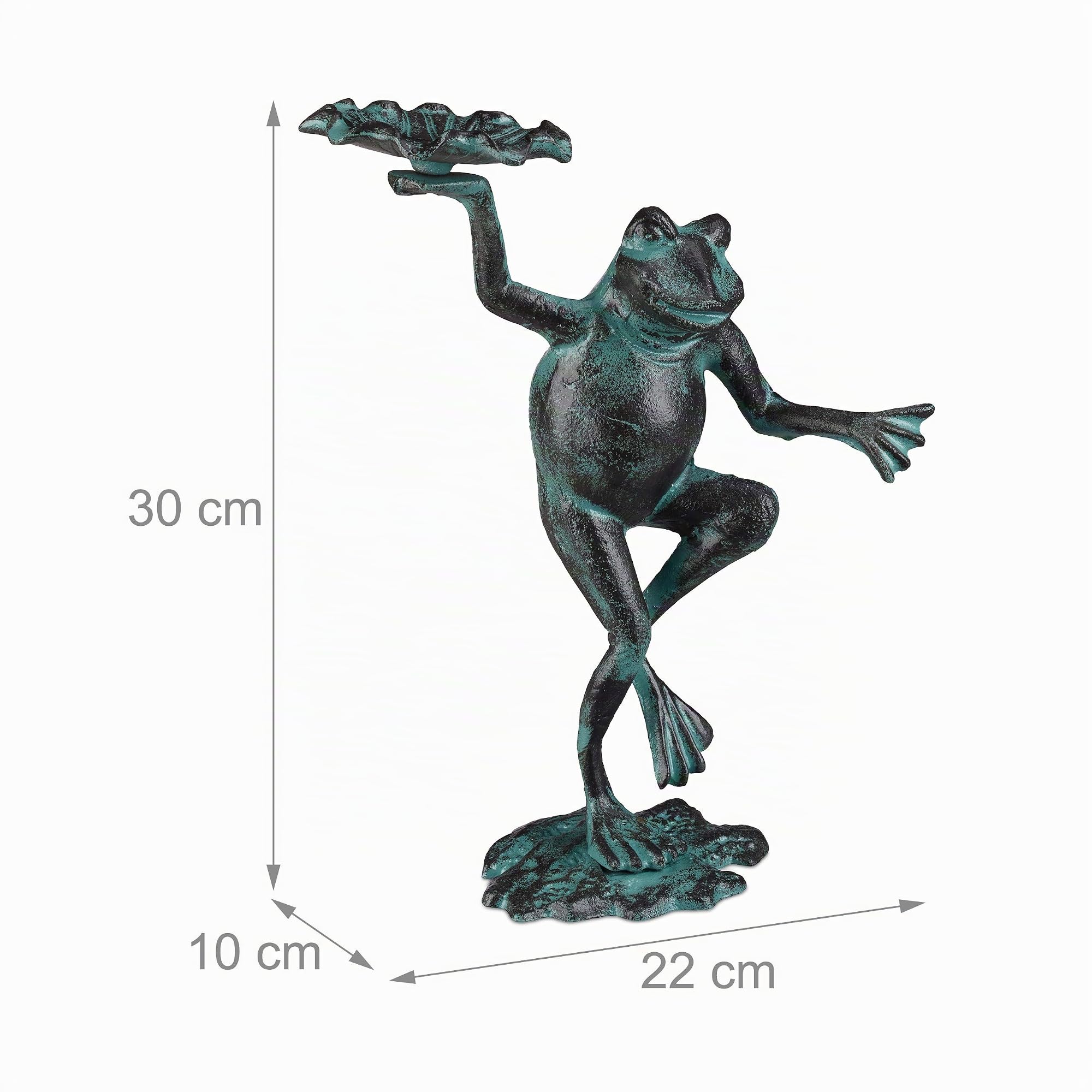 relaxdays-gartenfigur-frosch-gr-e-m-aus-gusseisen-gr-n image 4
