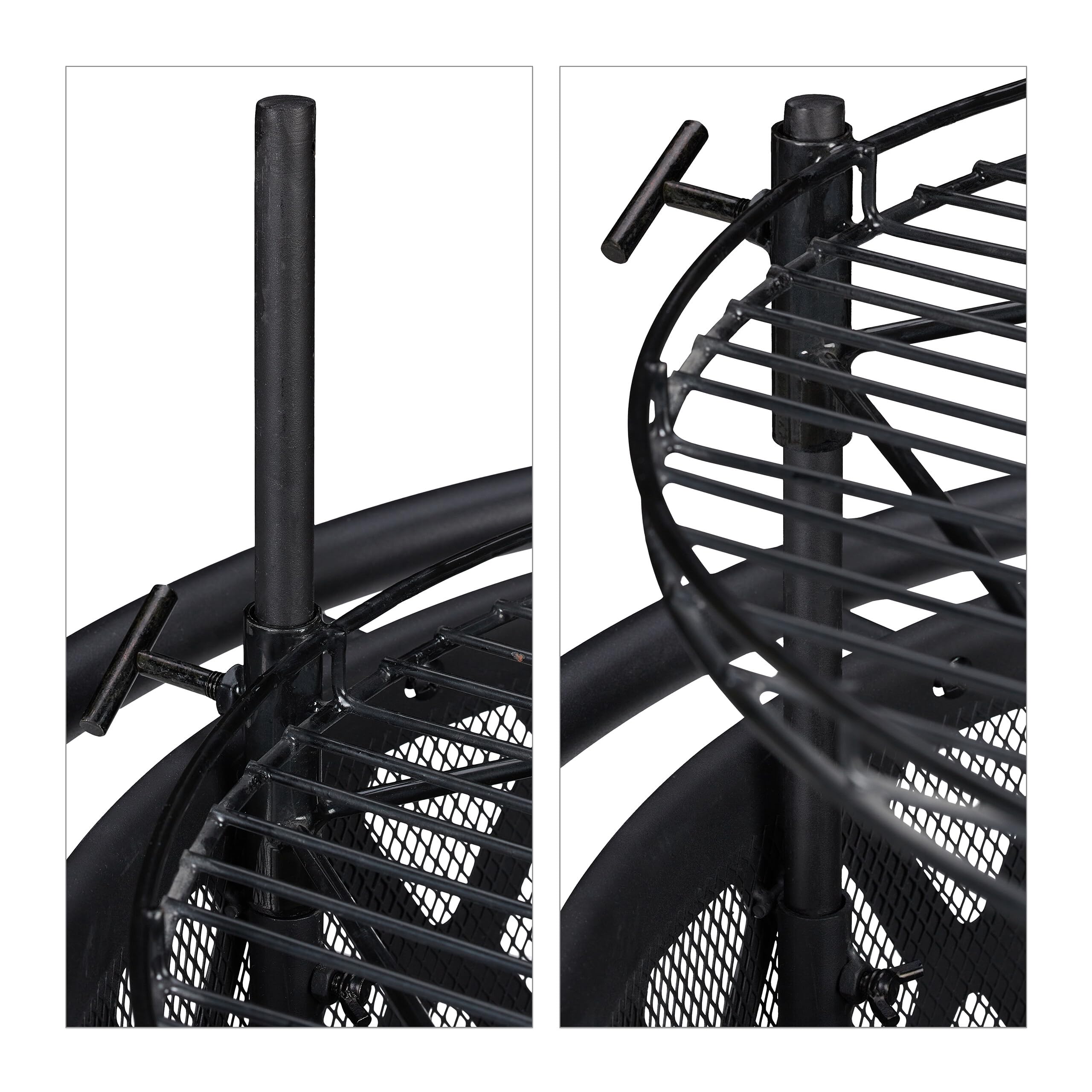 relaxdays-feuerschale-mit-grillrost-75-cm-stahl-schwarz image 8