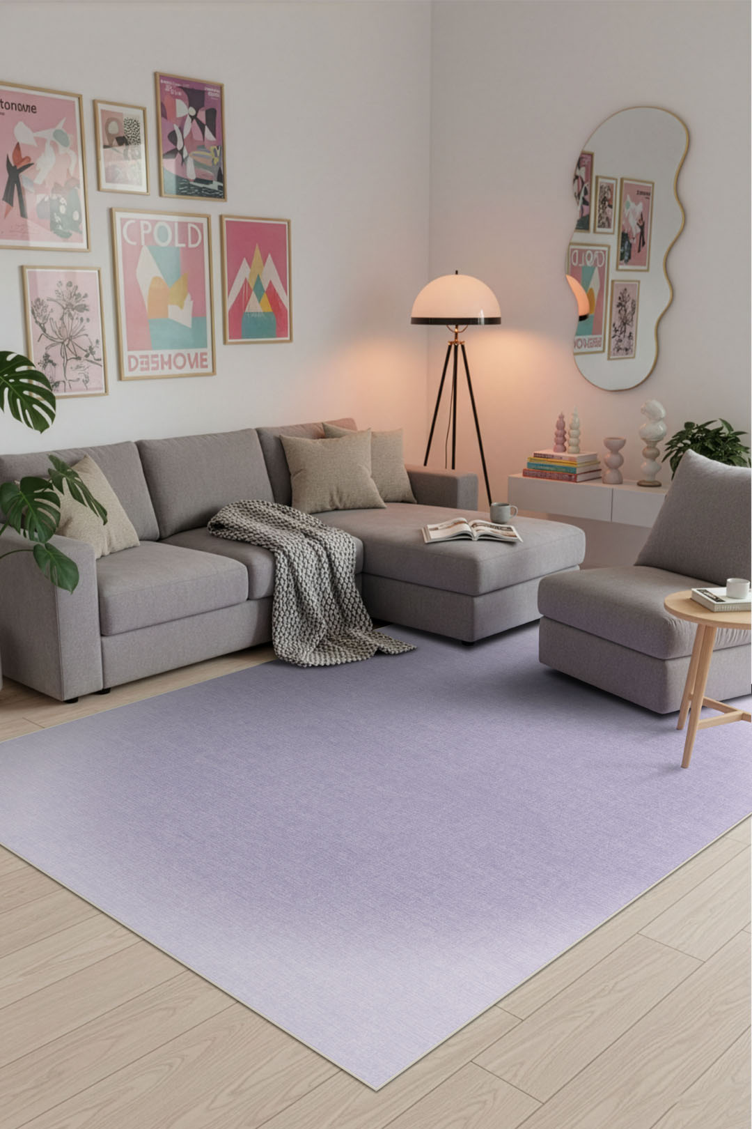 teppana-aura-lavendel-teppich-waschbar image 4