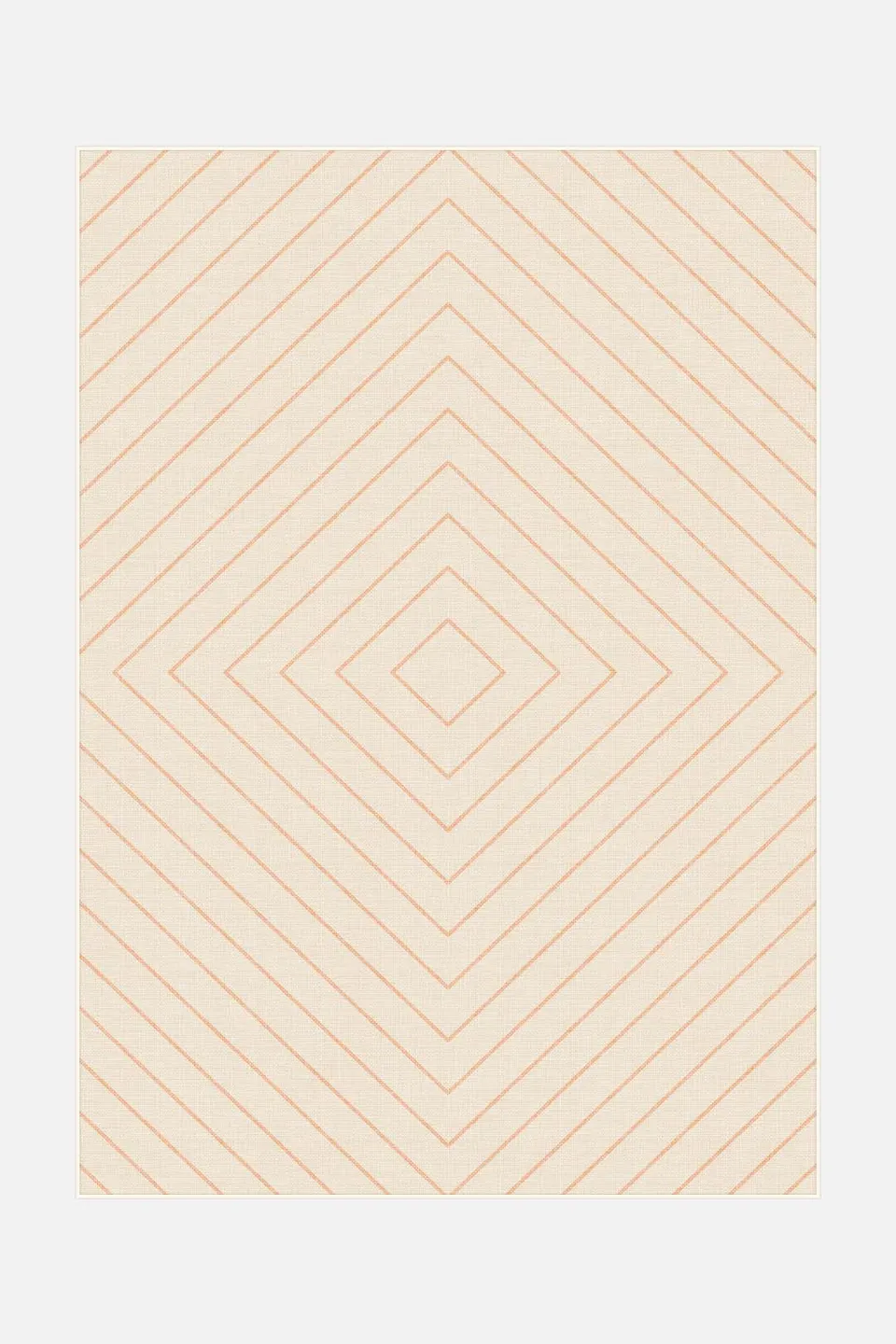 teppana-diamond-peach-waschbarer-teppich image 1