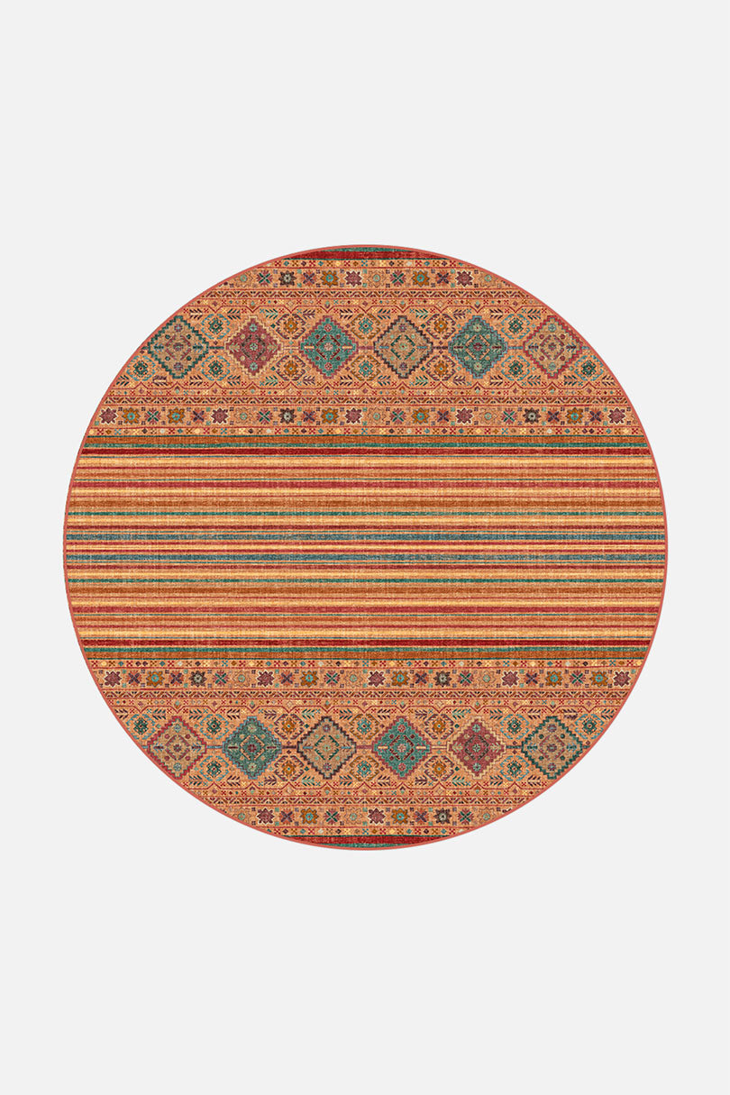 teppana-samira-safran-teppich-waschbarer-boho-teppich image 8