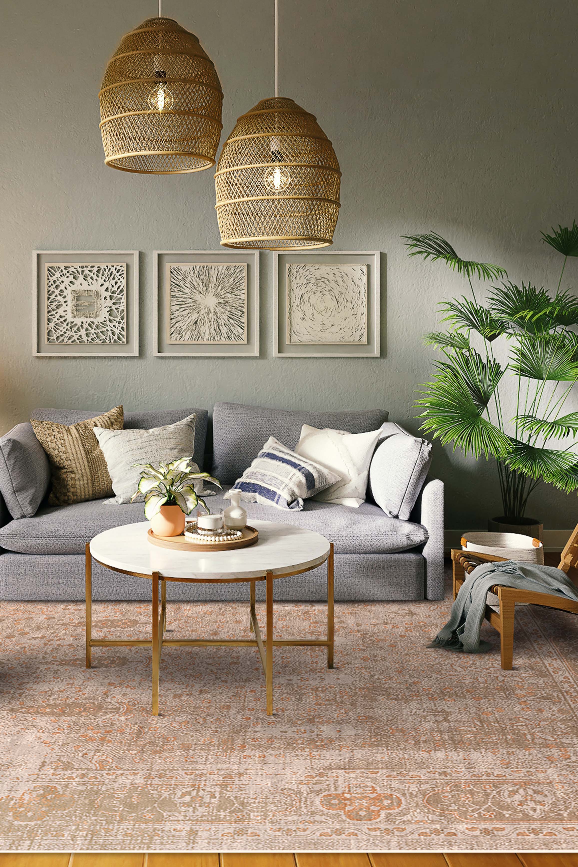 teppana-lena-moosopal-teppich-modern-waschbar image 4