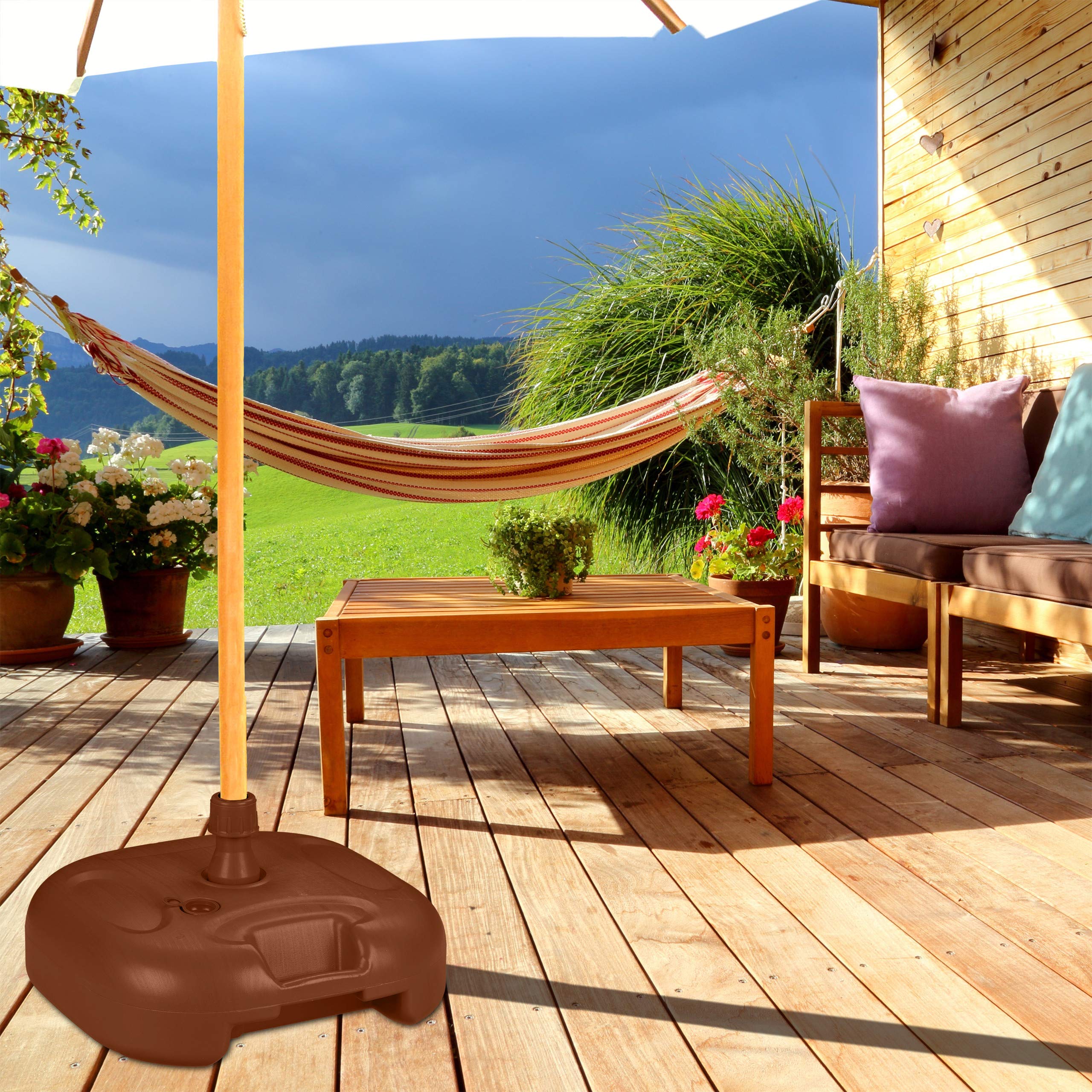 relaxdays-sonnenschirmst-nder-bef-llbar-43-x-43-cm-braun-stock-25-32-mm image 2