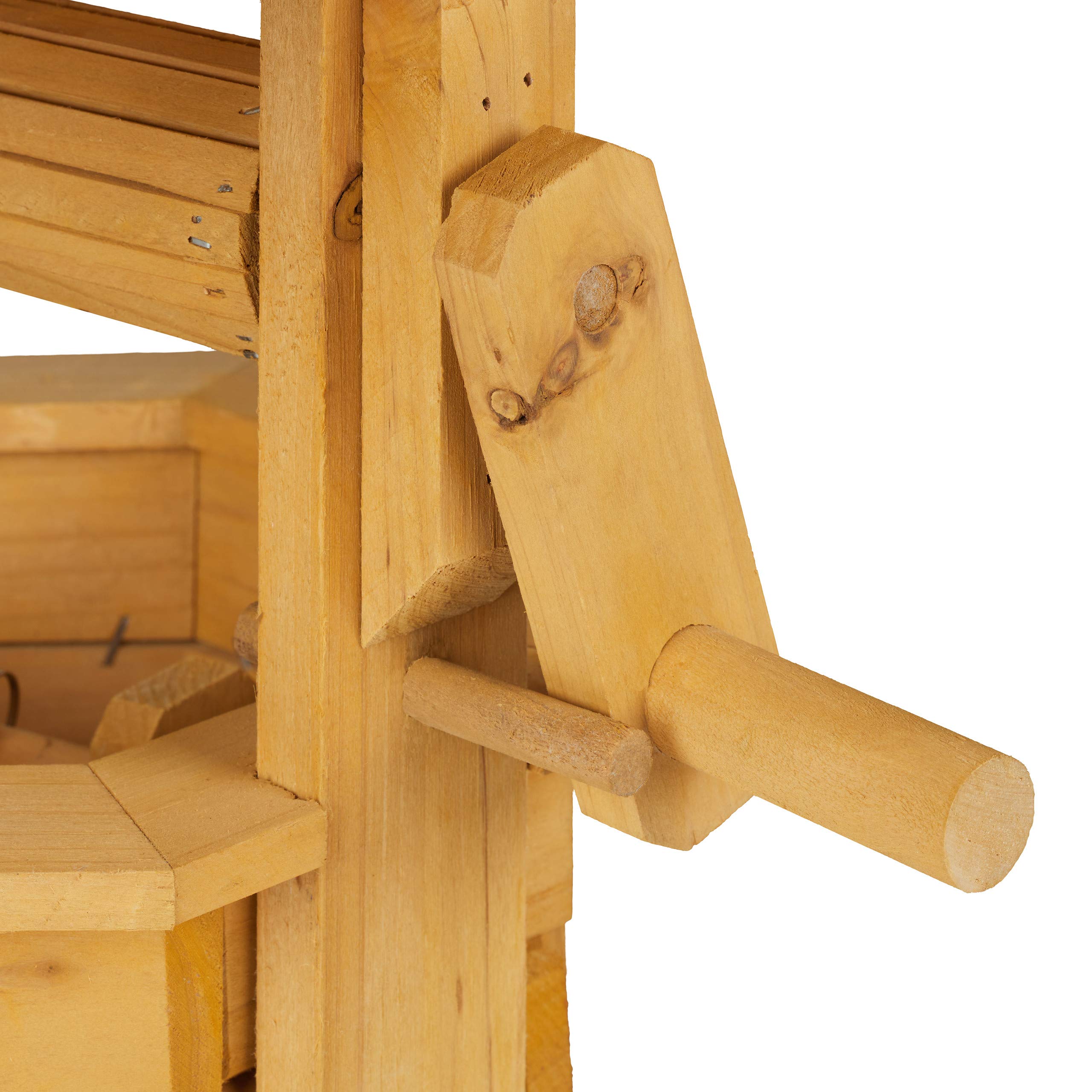 relaxdays-holzbrunnen-garten-zierbrunnen-mit-eimer-52-x-40-x-33-cm-natur image 7