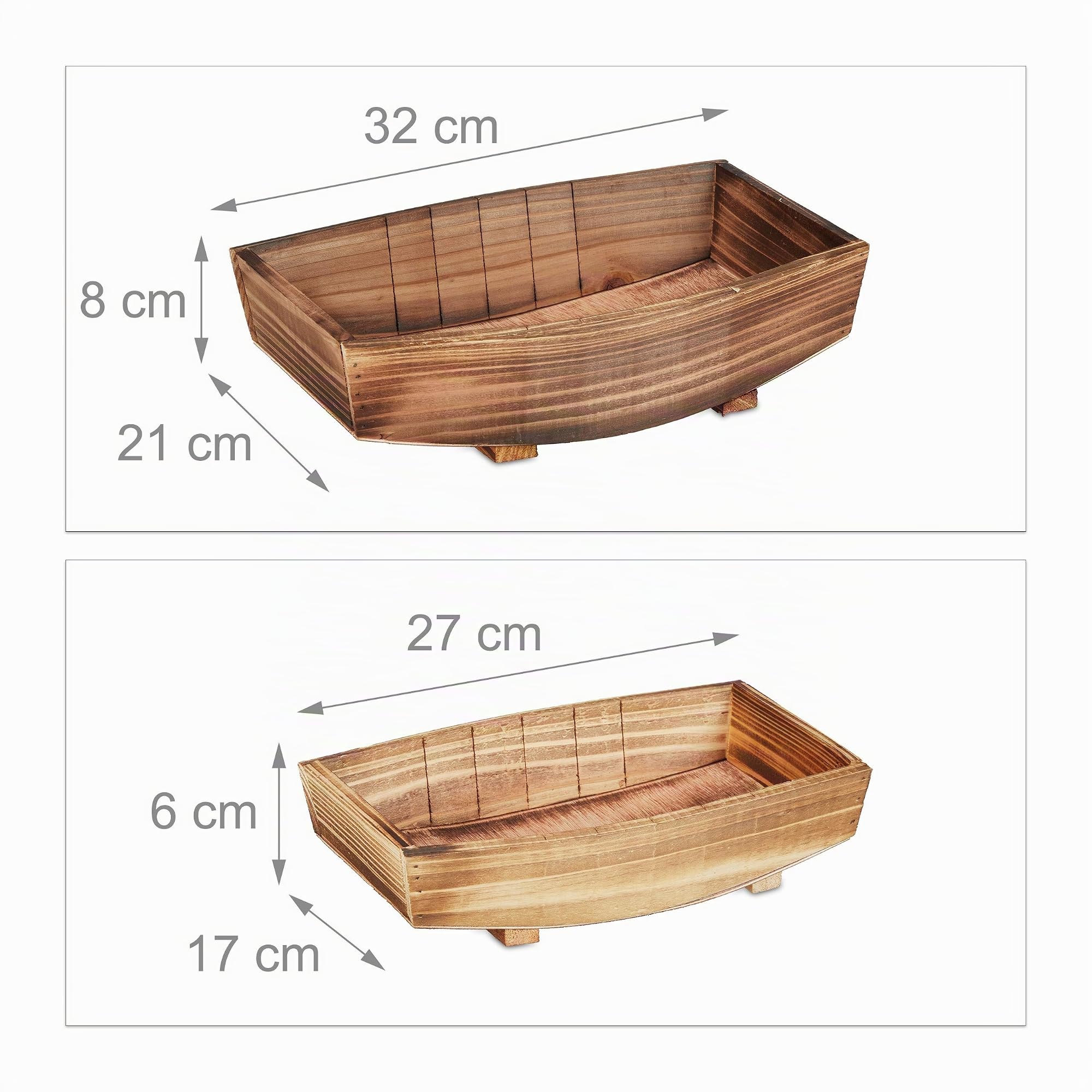 relaxdays-dekoschale-2er-set-geflammtes-holz-eckig-vintage-natur image 4