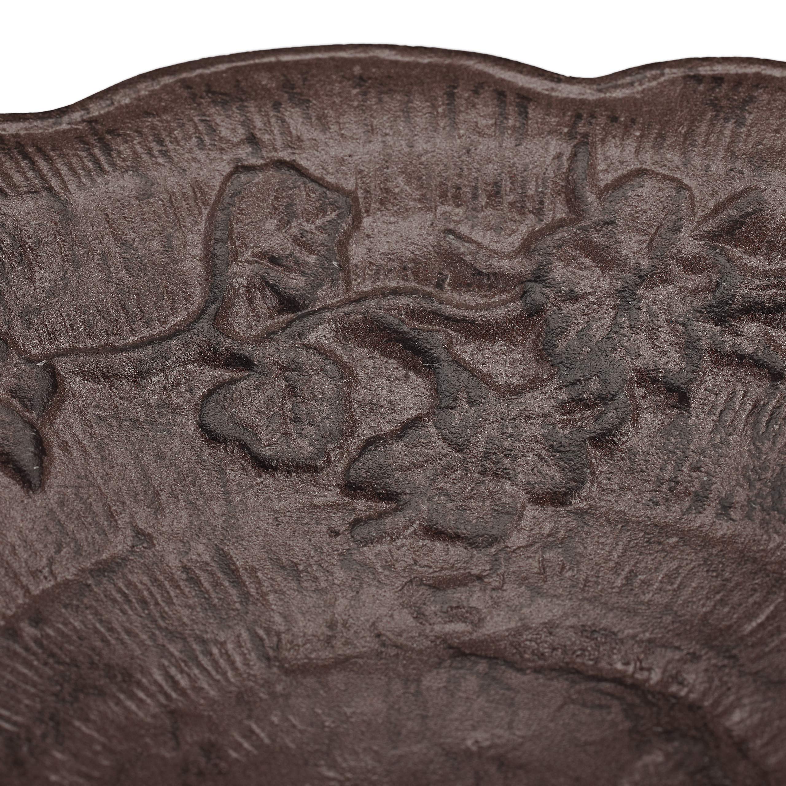 relaxdays-vogeltr-nke-gusseisen-mit-st-nder-74-5-cm-braun image 8