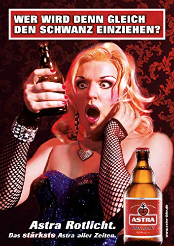 astra-bier-werbeplakat-din-a1-wer-wird-denn-gleich-den-schwanz-einziehen-kultpos image 2