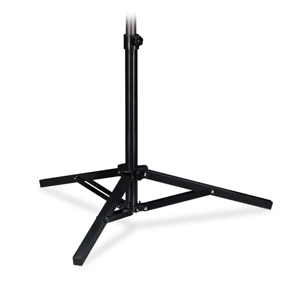 relaxdays-sonnenschirmst-nder-klappbar-dreibein-schwarz-25-32-mm image 1