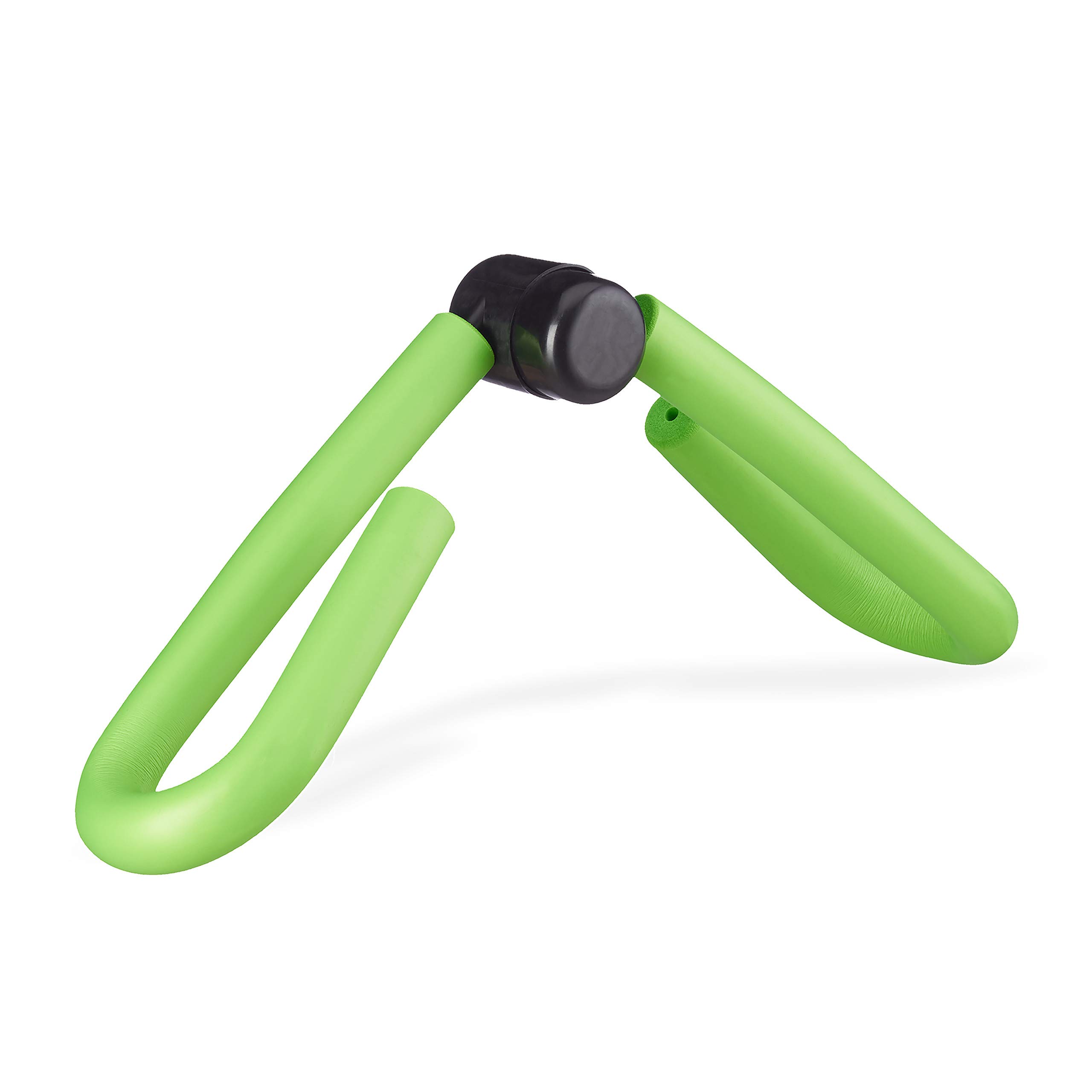 relaxdays-oberschenkeltrainer-beinpresse-fitnessger-t-schaumstoff-gr-n image 1