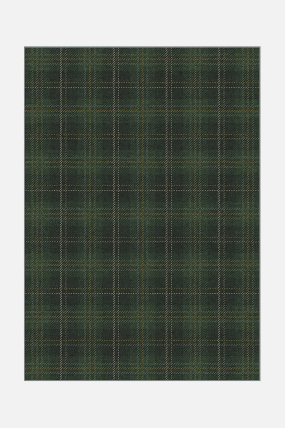 teppana-tartanmuster-nadelwald-teppich-waschbarer-indoor-teppich image 1