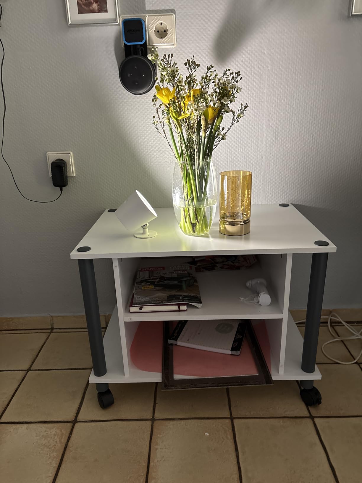 Stabiler Rolltisch