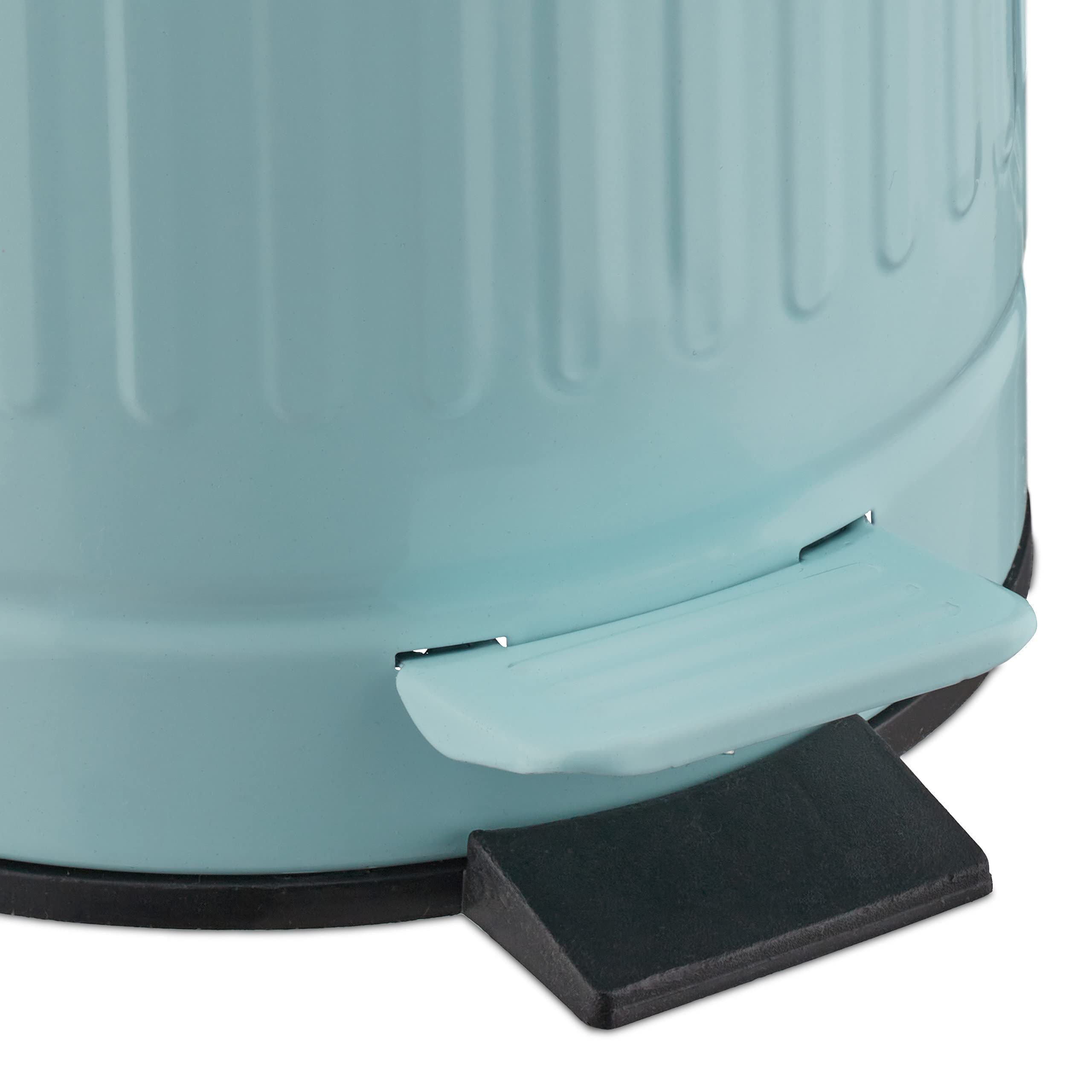 relaxdays-treteimer-3-liter-metall-mintgr-n-mit-absenkautomatik image 8
