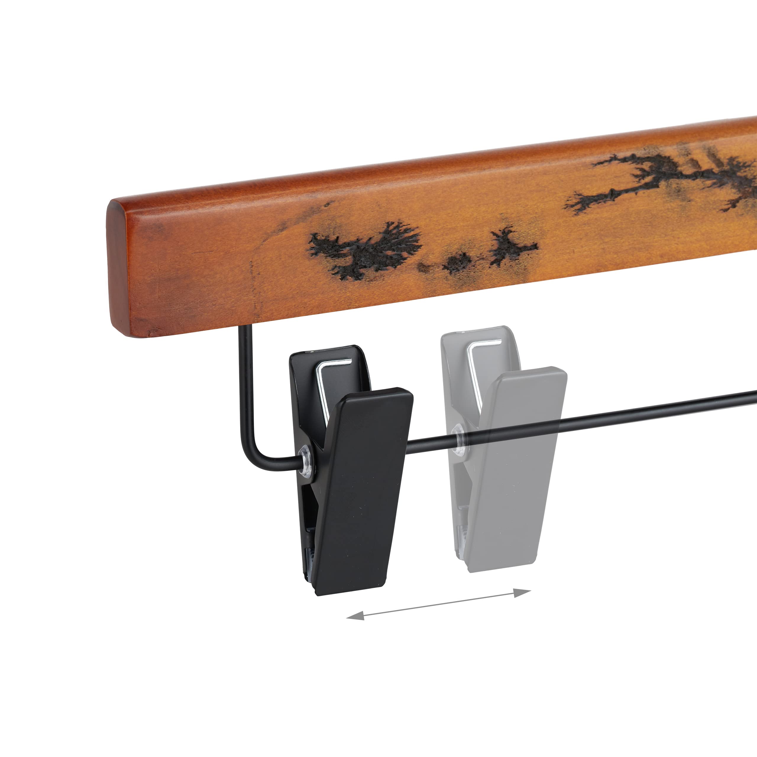relaxdays-hosenb-gel-12er-set-clip-mit-klammern-holz-natur-schwarz image 7