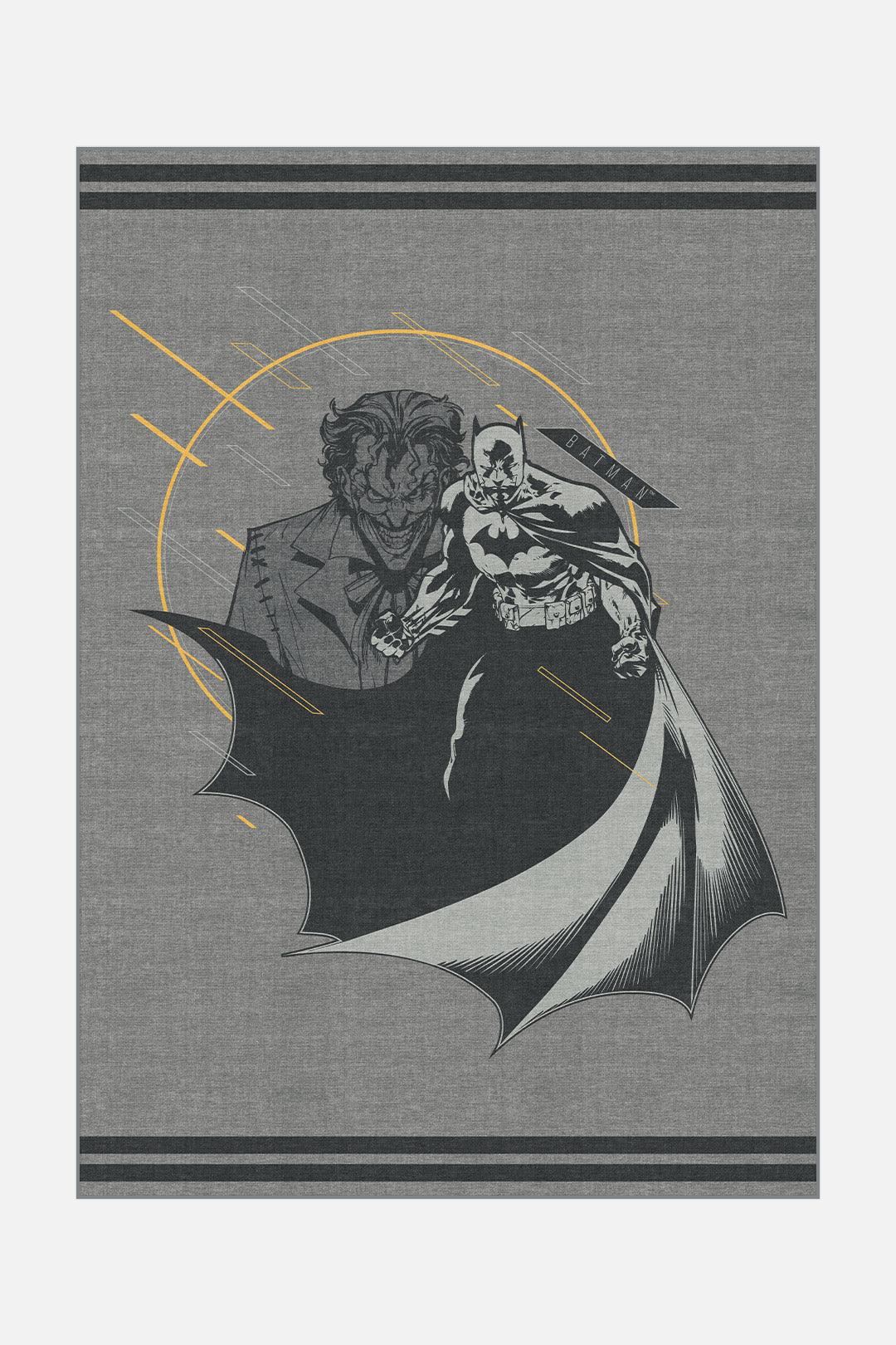 teppana-batman-schatten-grau-kinderteppich-waschbar image 1