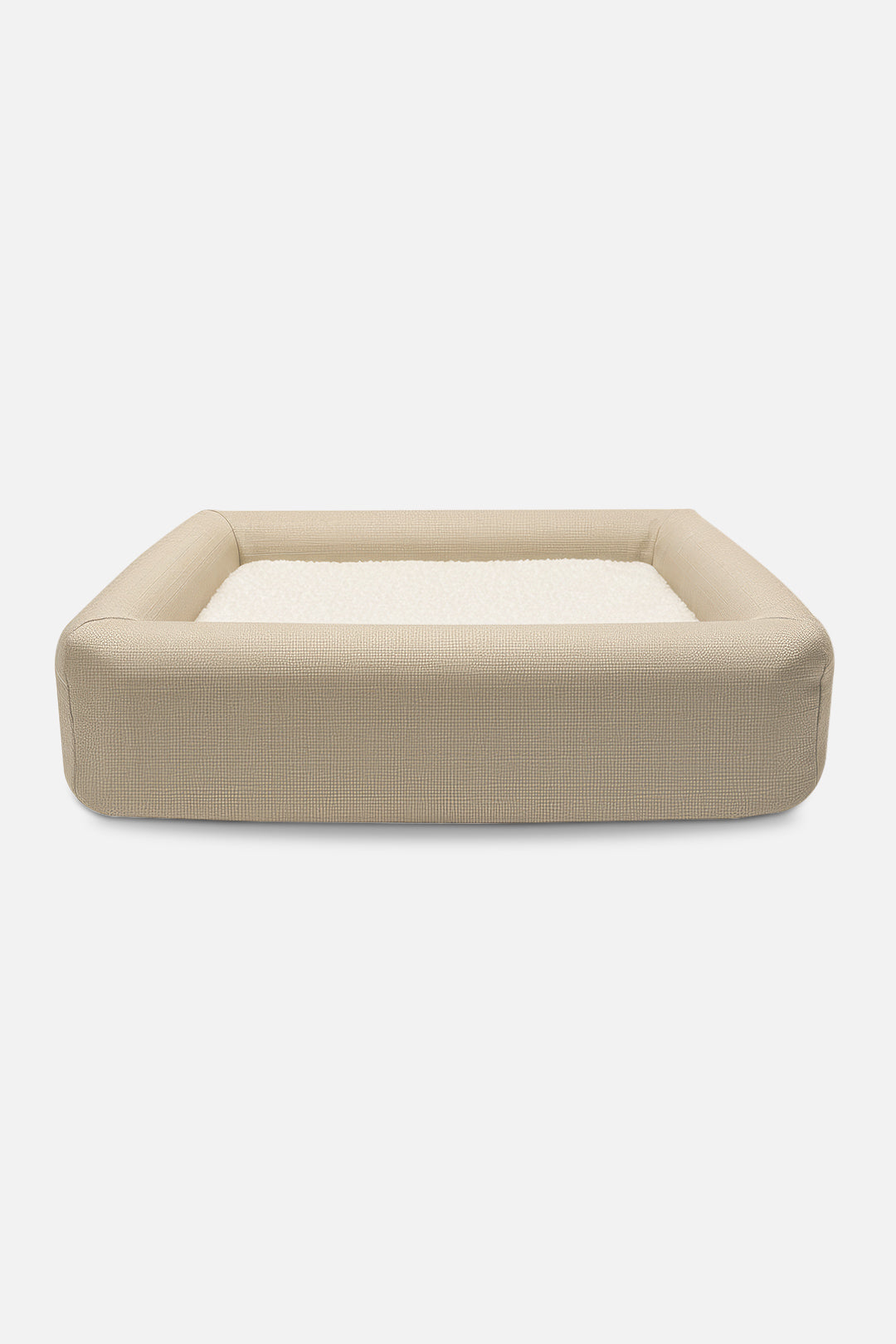 teppana-pure-beige-orthop-disches-hundebett-waschbar-memory-foam image 1