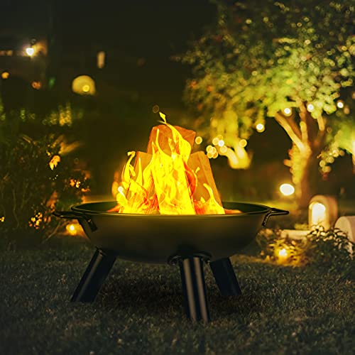 relaxdays-feuerschale-44cm-eisen-feuerkorb-mit-griffen-schwarz image 8