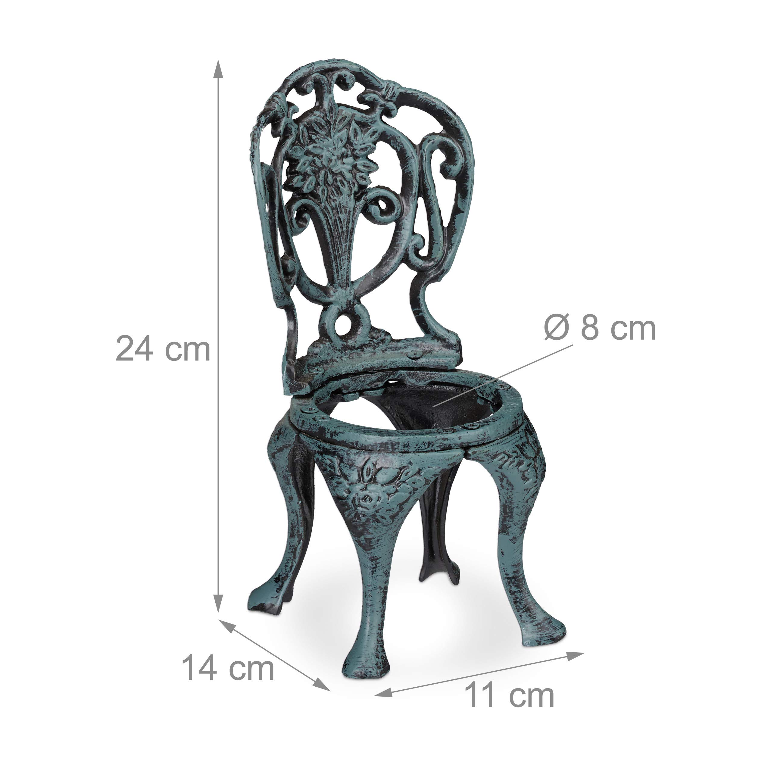 relaxdays-mini-blumenbank-gusseisen-vintage-dunkelgr-n-24-x-11-x-14-cm image 4