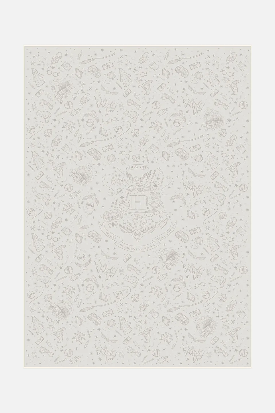 teppana-harry-potter-hogwarts-creme-teppich-waschbar image 1