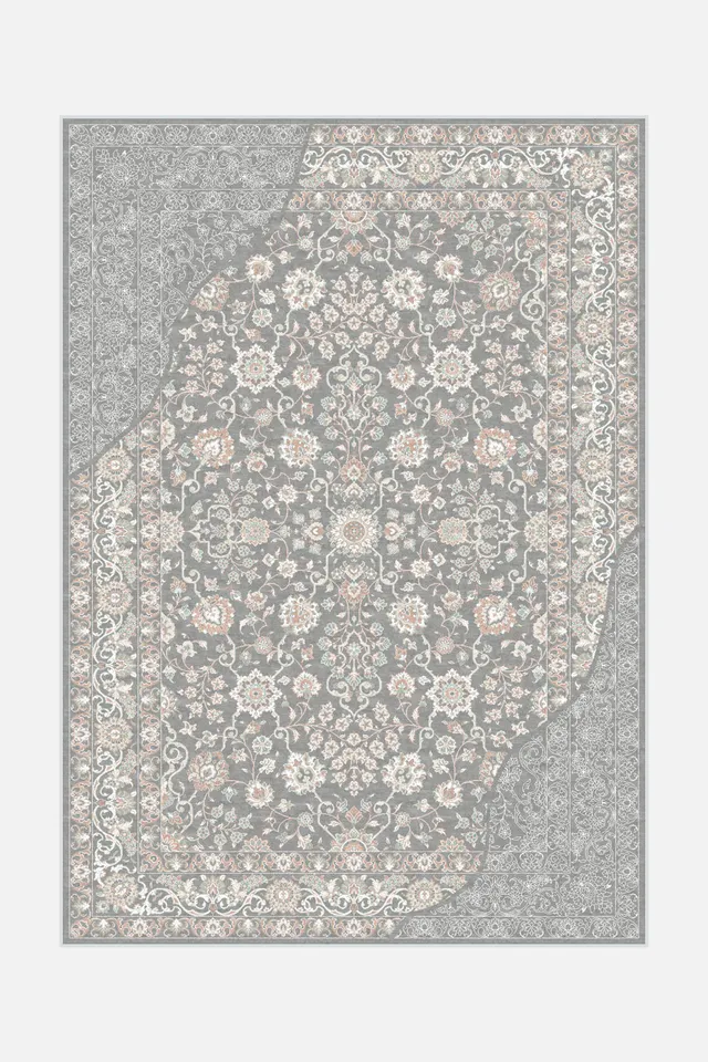 teppana-finja-hellgrau-teppich-modern-waschbar image 1