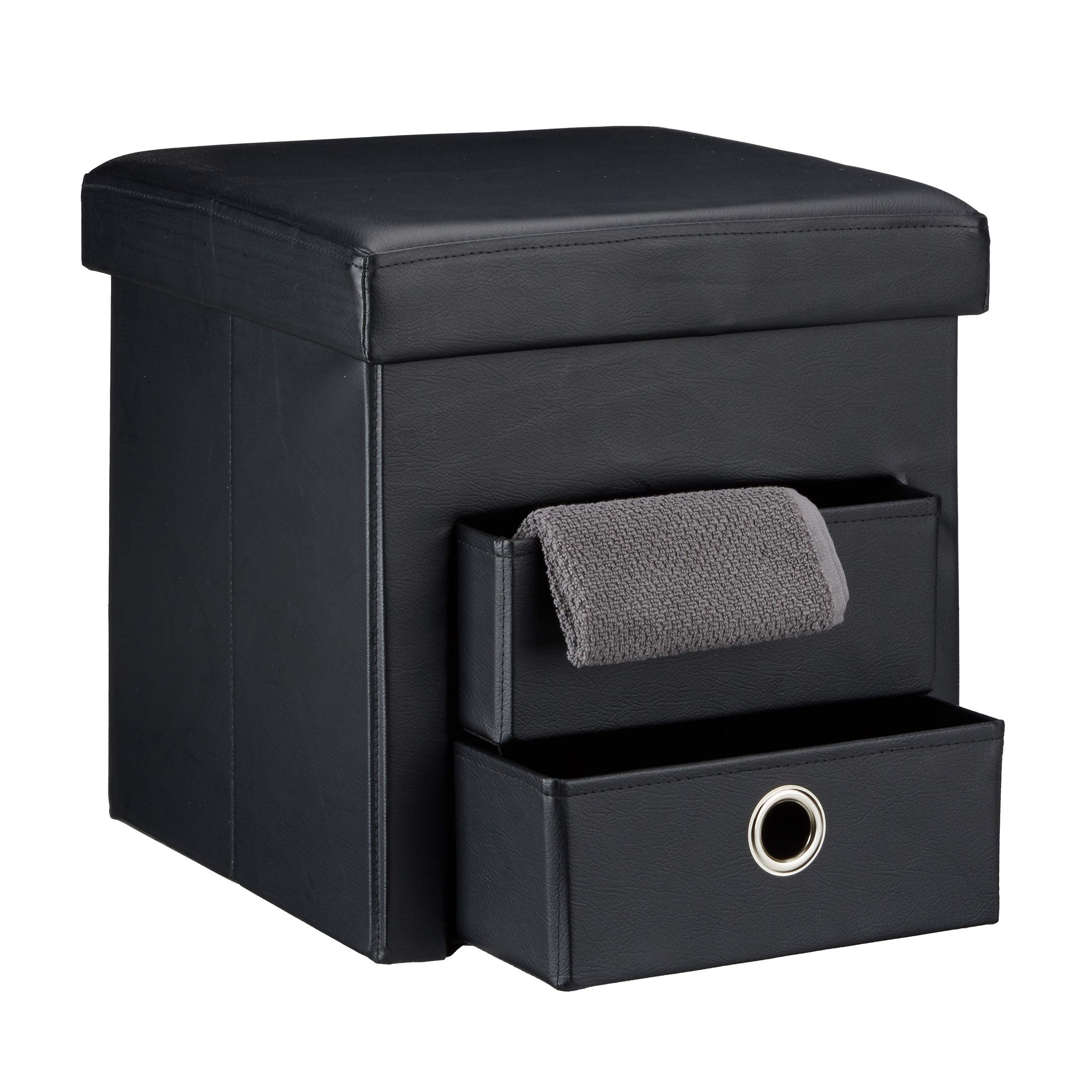 relaxdays-sitzhocker-faltbar-kunstleder-grau-38-x-38-x-38-cm-300-kg image 8