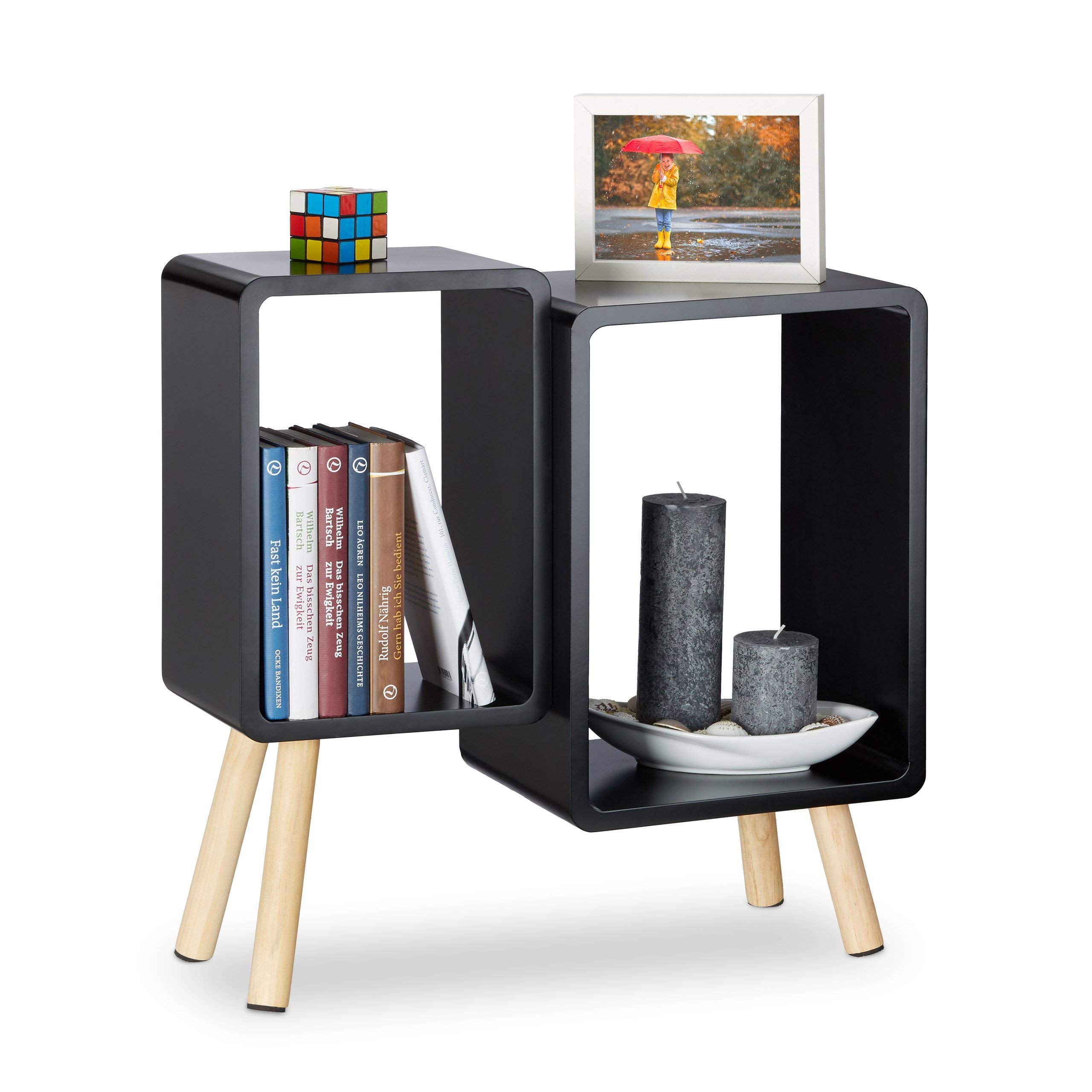 relaxdays-w-rfelregal-2-f-cher-retro-beistelltisch-55-5x55x24-cm-schwarz image 3
