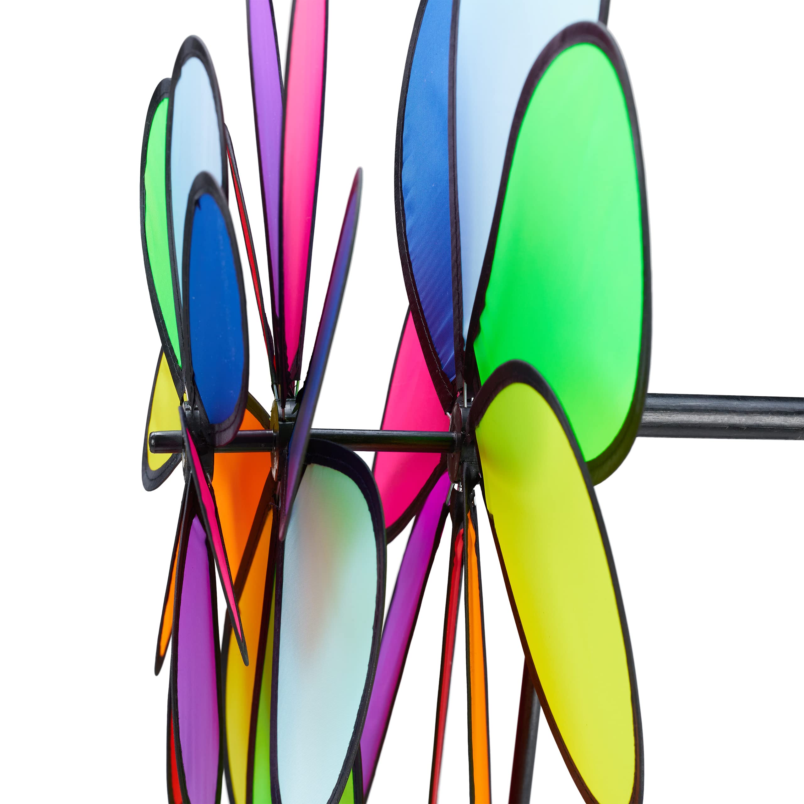 relaxdays-windrad-blume-xxl-118-cm-bunt-regenbogen-blumenstecker image 8