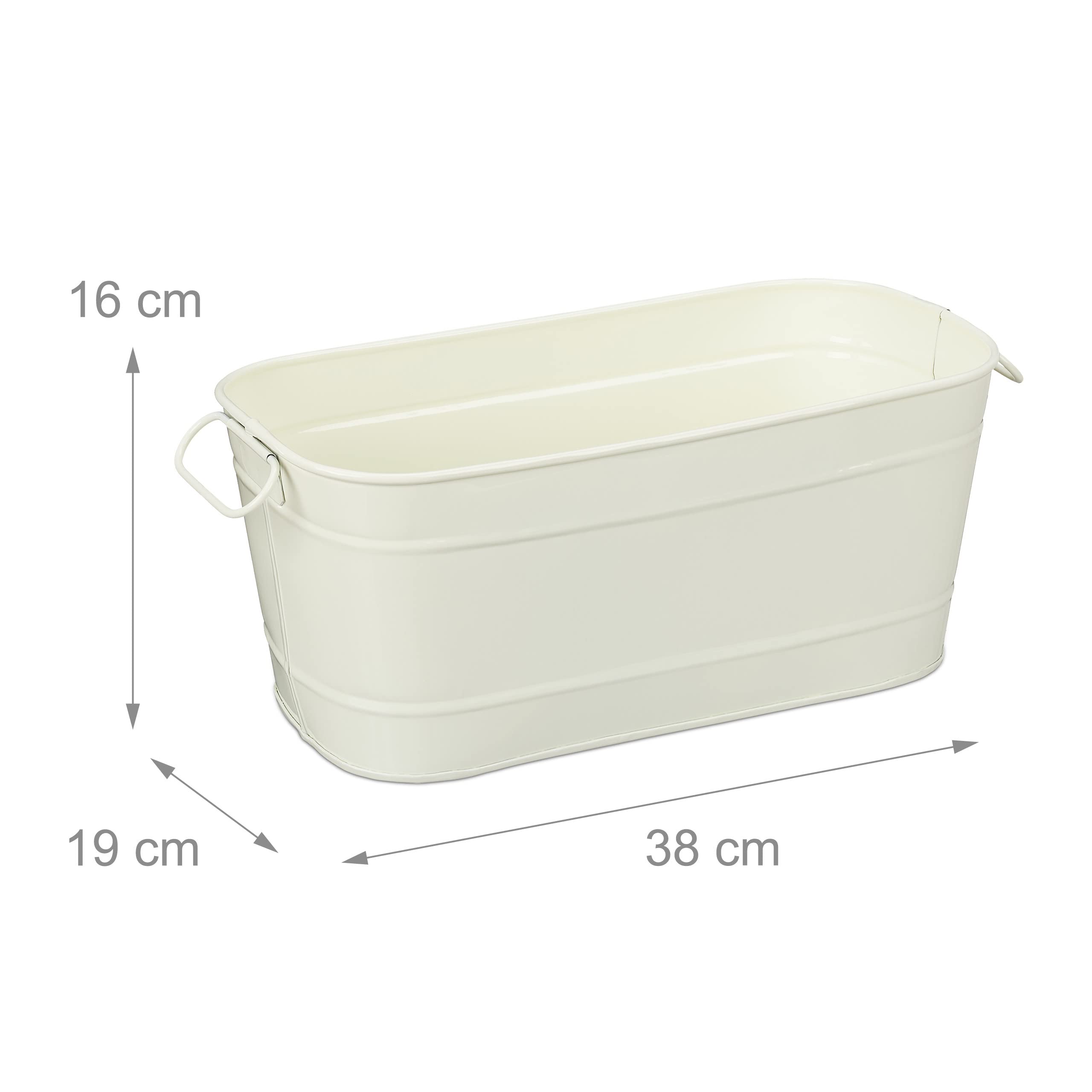 relaxdays-blumenkasten-metall-vintage-16x38x19-cm-pflanzwanne-creme image 4