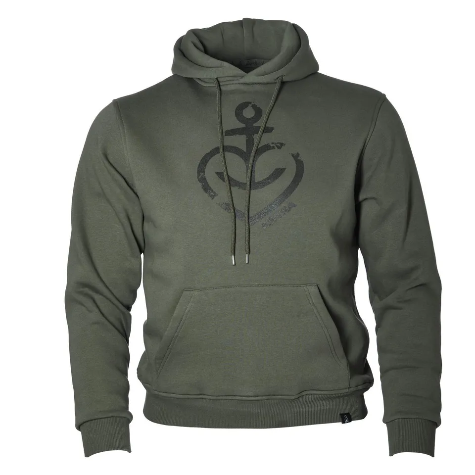astra-hoodie-herzanker-unisex-oliv-kapuzenpullover-st-pauli image 1